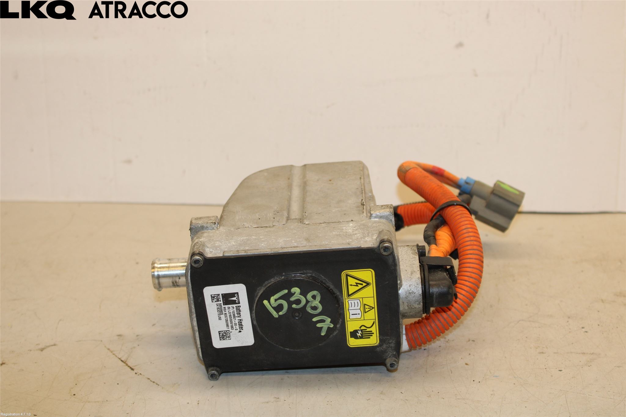 Tesla MODEL S 13- Motorvarmer Elektrisk