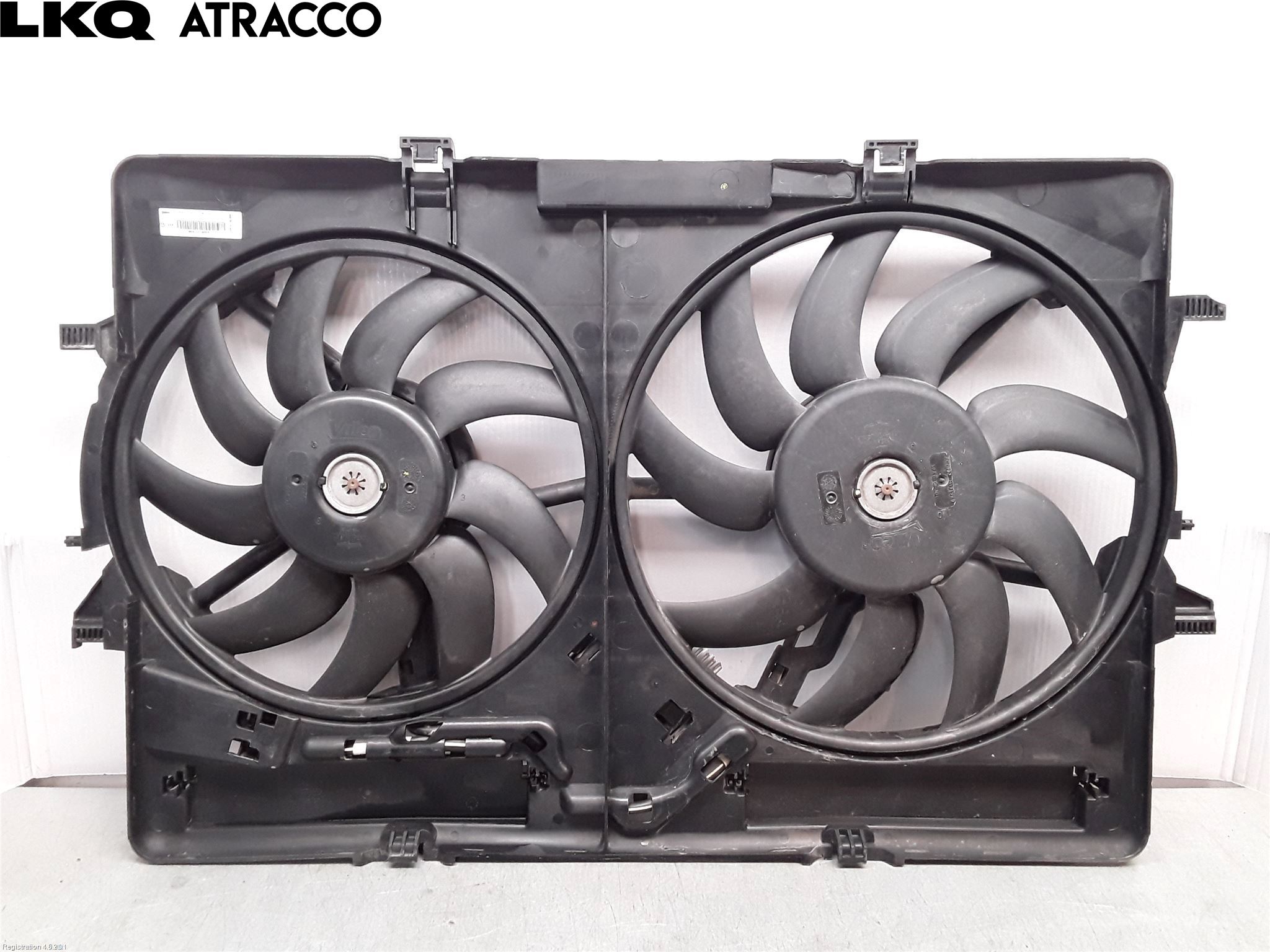 Audi A4/S4 08-11 Kjølevifte Elektrisk