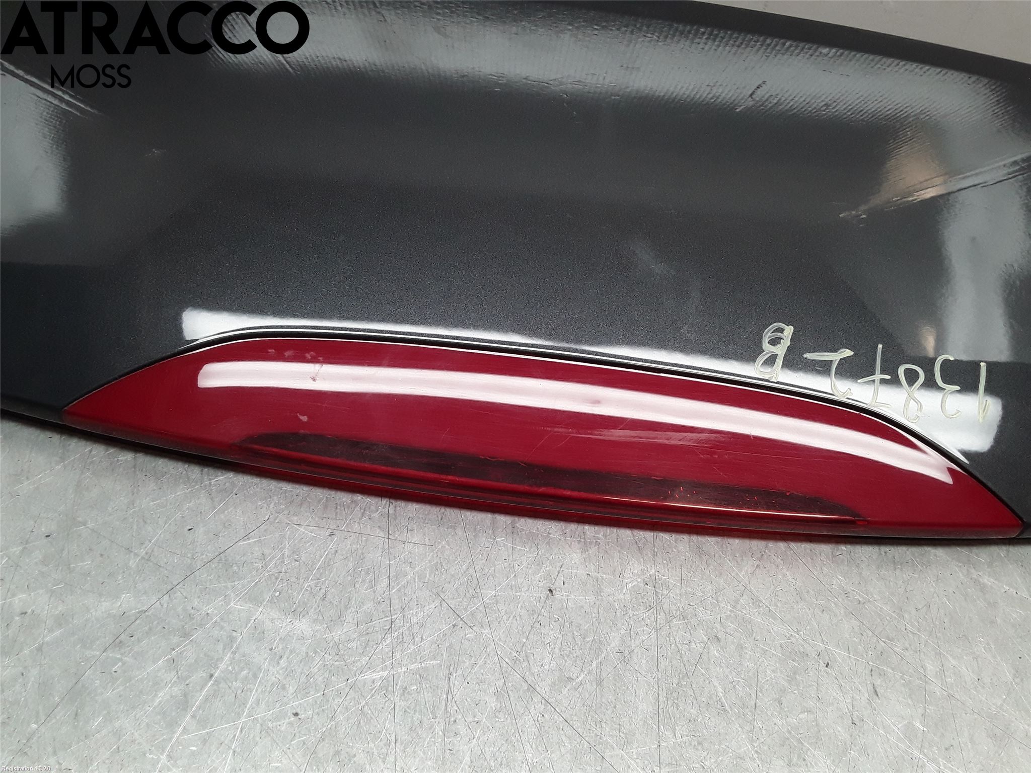 Volvo V60 14-18 Spoiler Bakluke