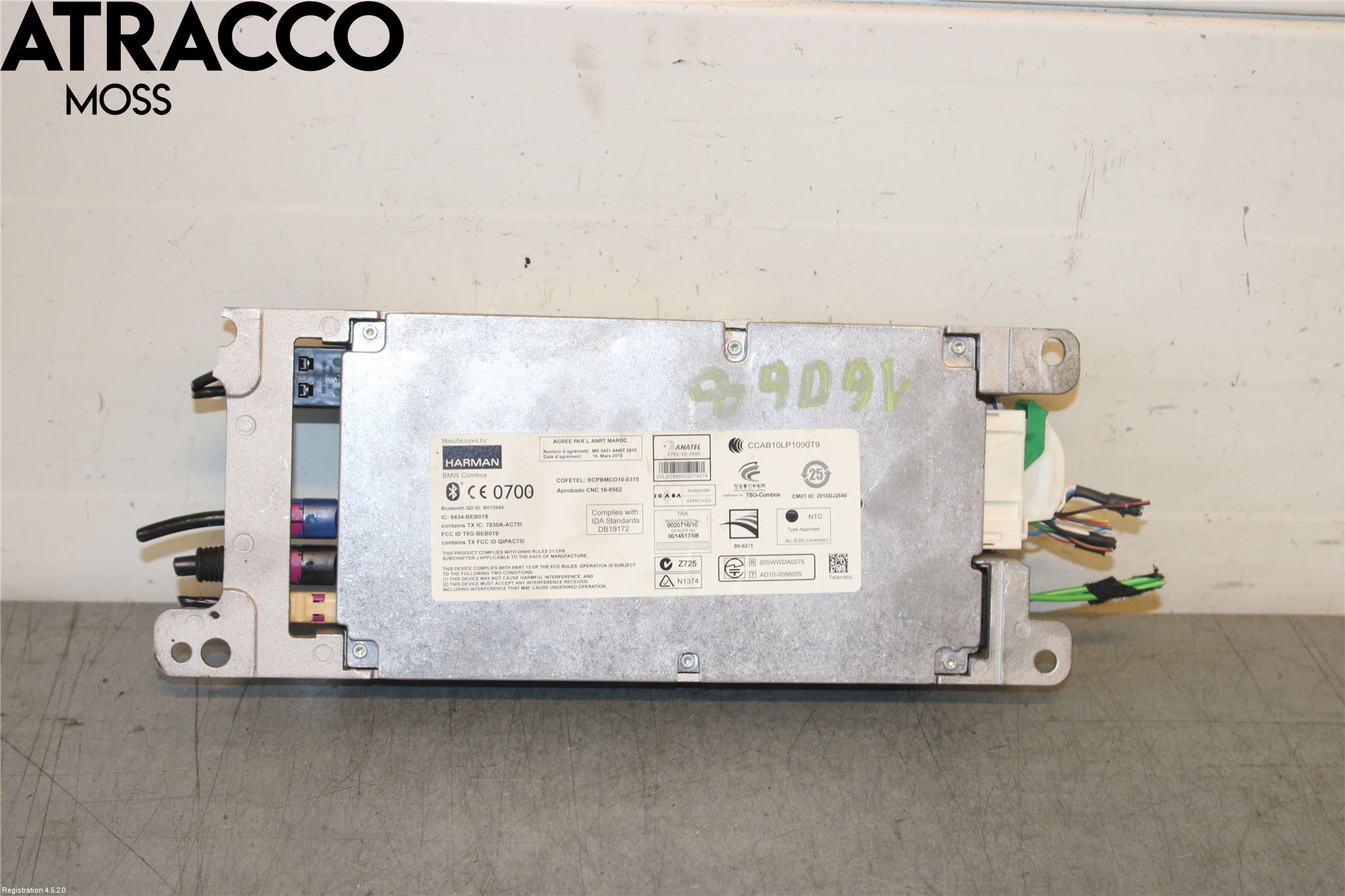 BMW 5 F10/F11/F18 09-17 Styreenhet Øvrig