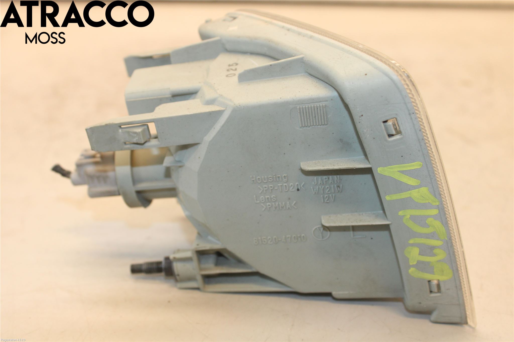 Toyota PRIUS ZVW30 09-20 Blinklykt Foran Venstre