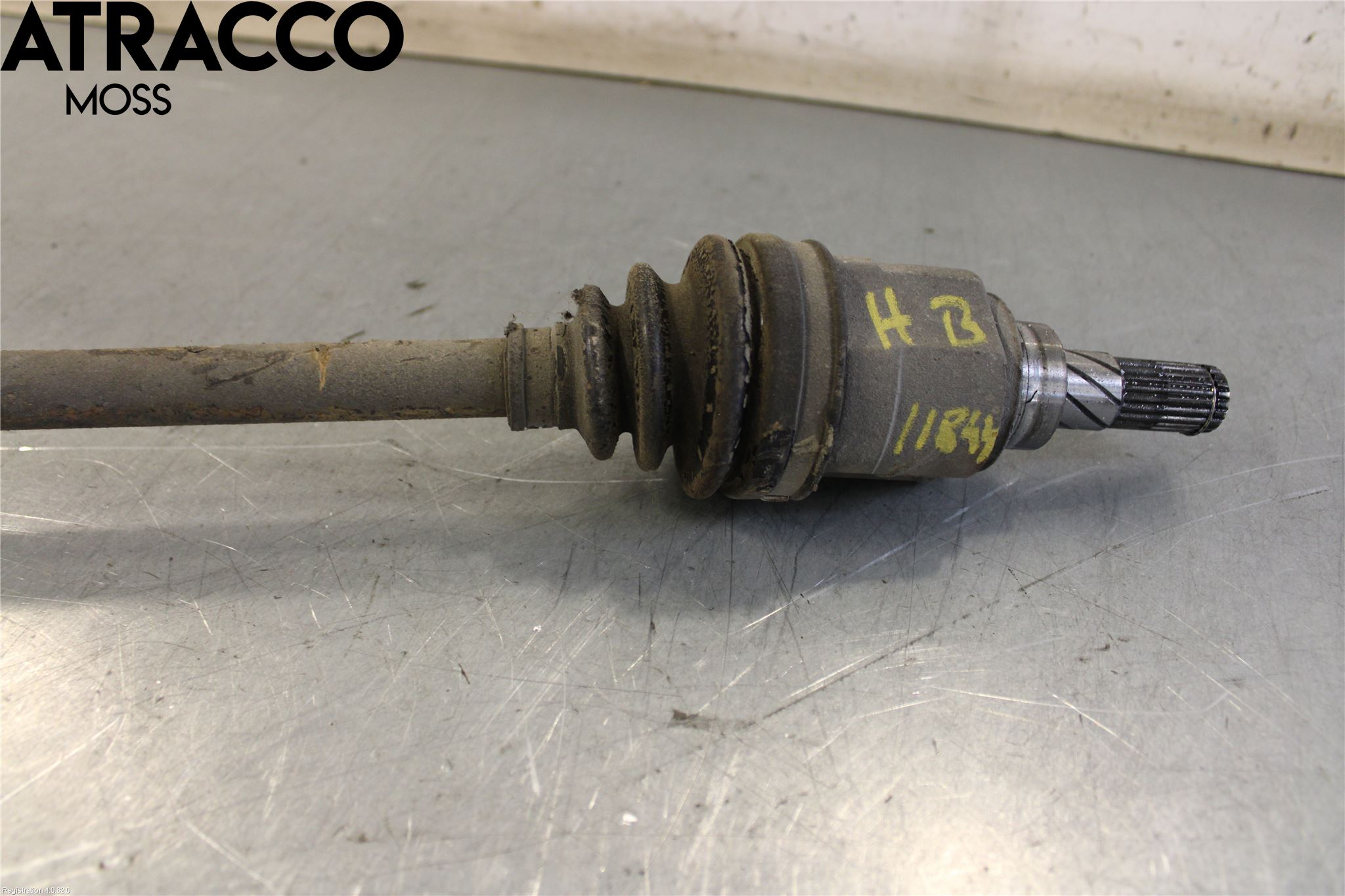 Nissan X-TRAIL 08-14 Drivaksel Bak Kompl Høyre