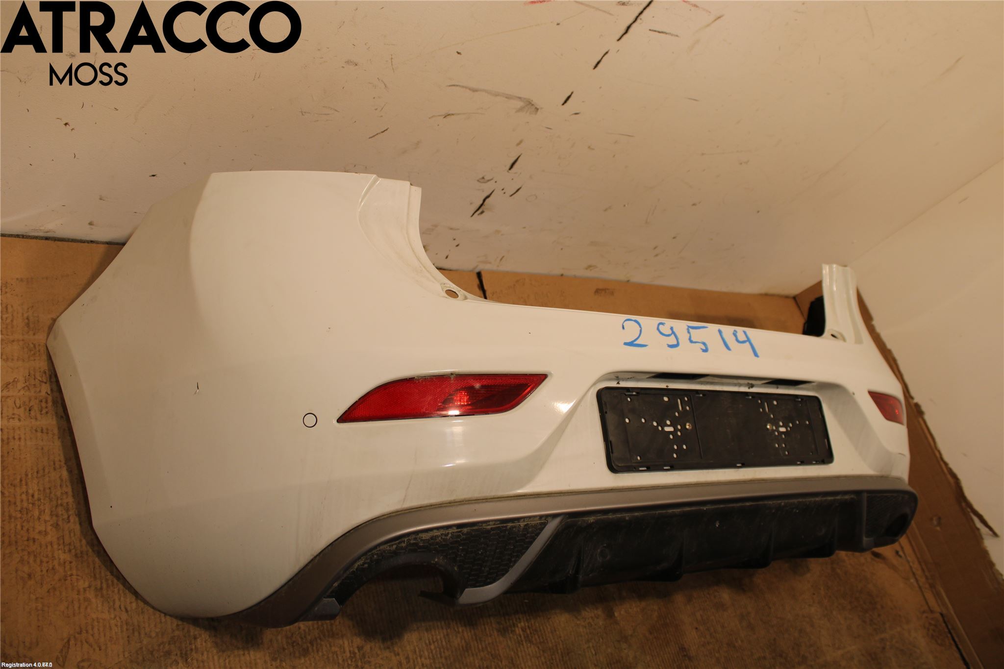 Volvo V40 12-19 Støtfanger Bak