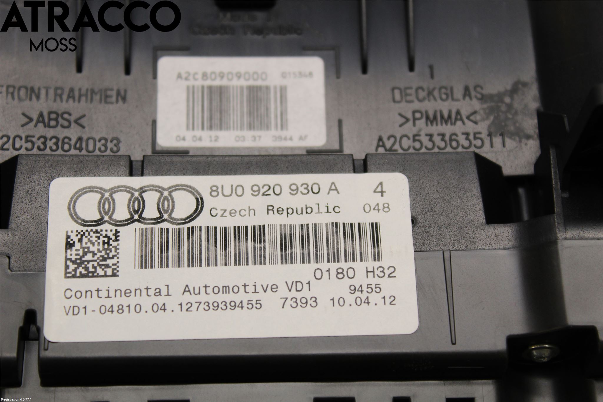 Audi Q3 8U 12-18 Instr Kombinert