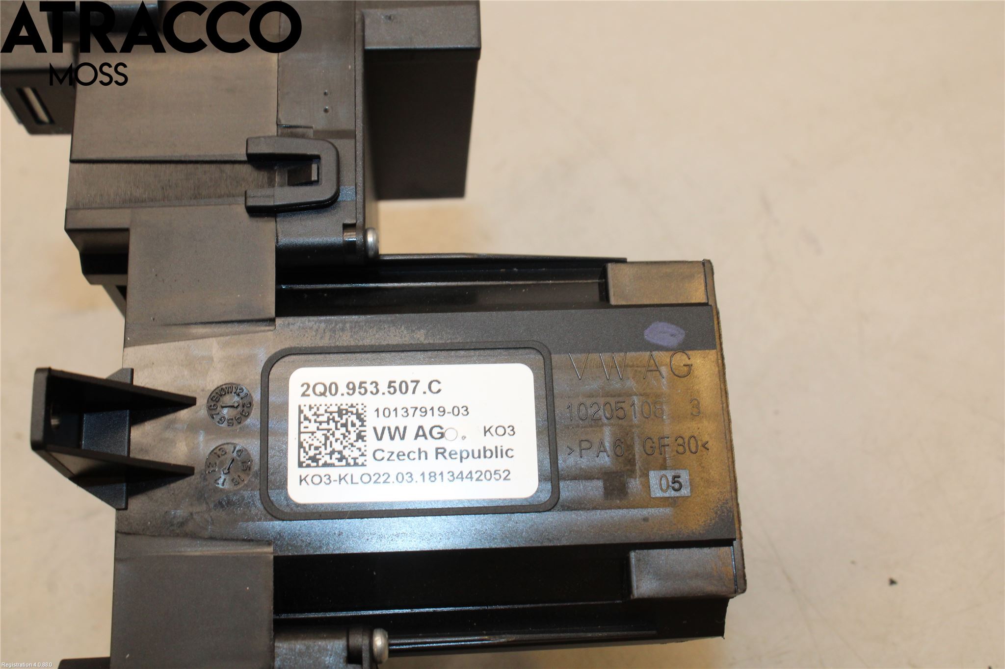 Skoda RAPID Bryter Ratt Kombi H Og V