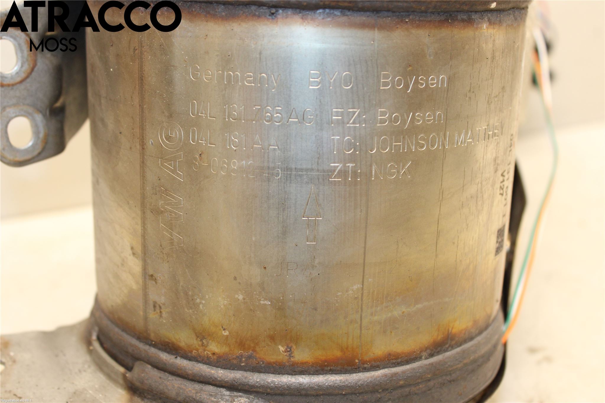 Audi A6/S6 4G 11-18 Eksos Partikketfilter