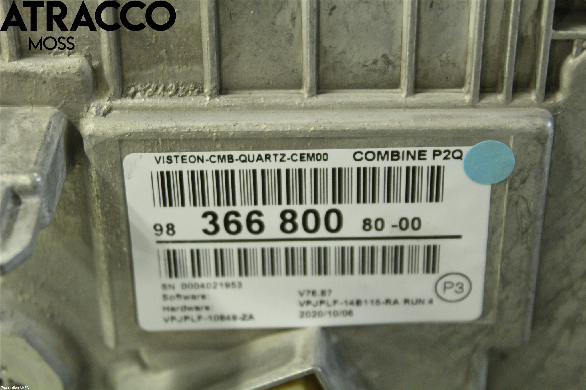 Peugeot 2008/E-2008 20- Instr Kombinert