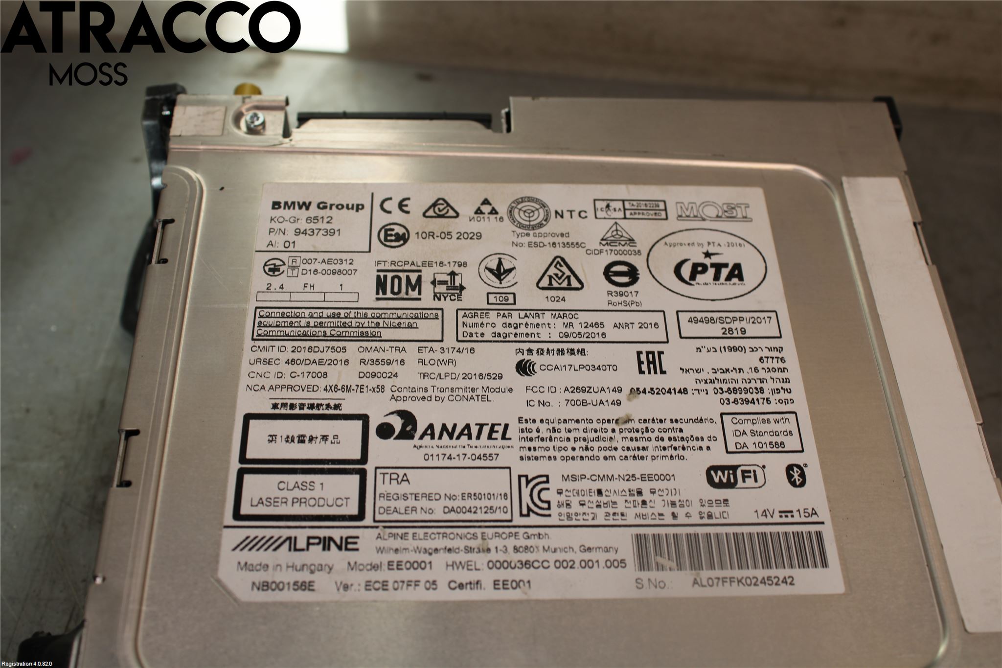 Mini COUNTRYMAN F60 17-23 Stereo Radio Med Cd