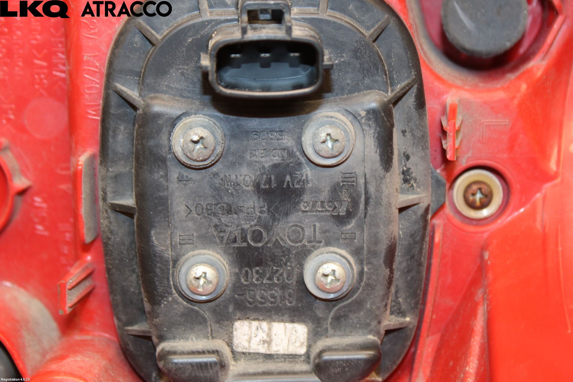 Toyota AURIS 13-19 Baklykt Venstre