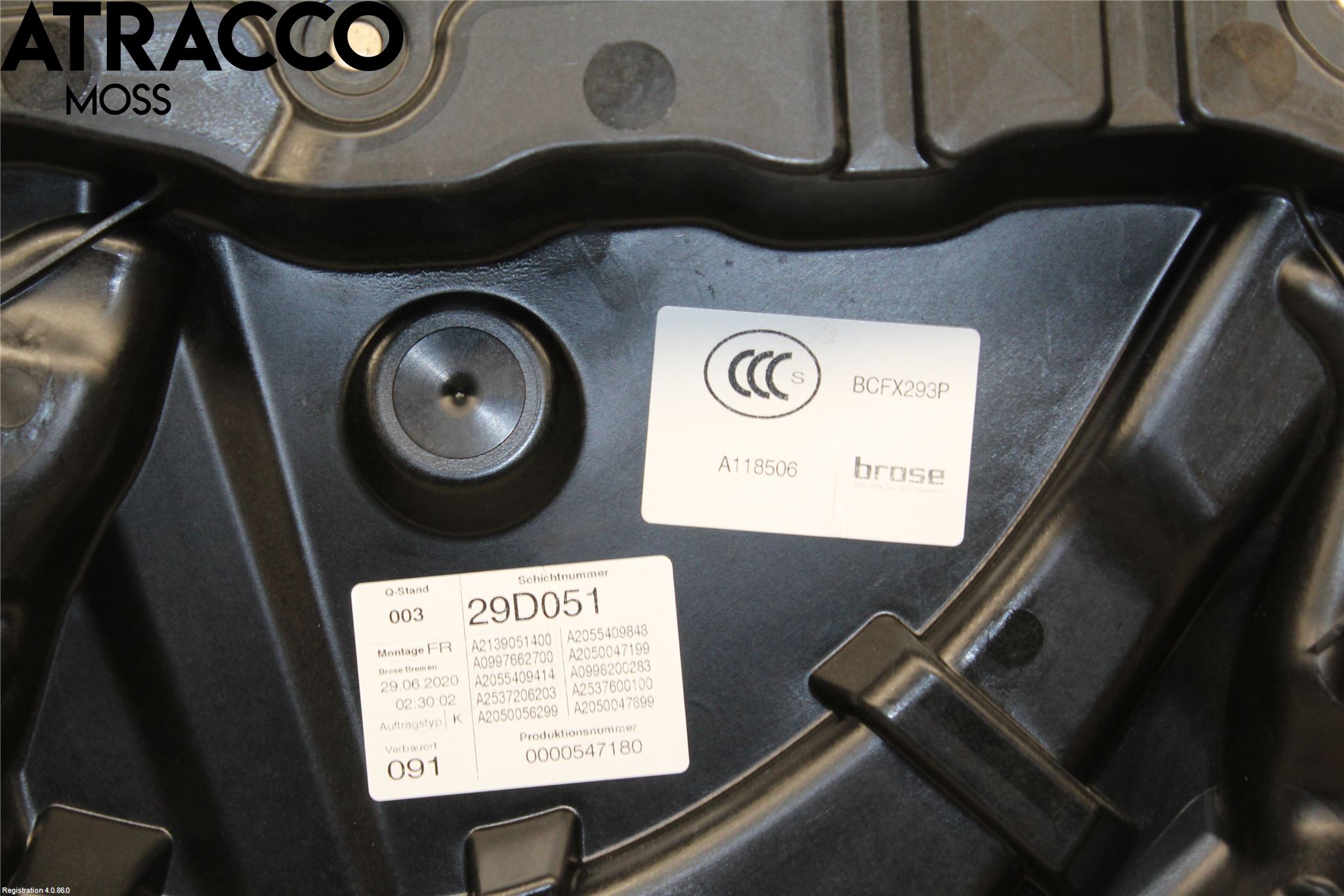 Mercedes-Benz MB EQC (N293) 20- Vindusheis