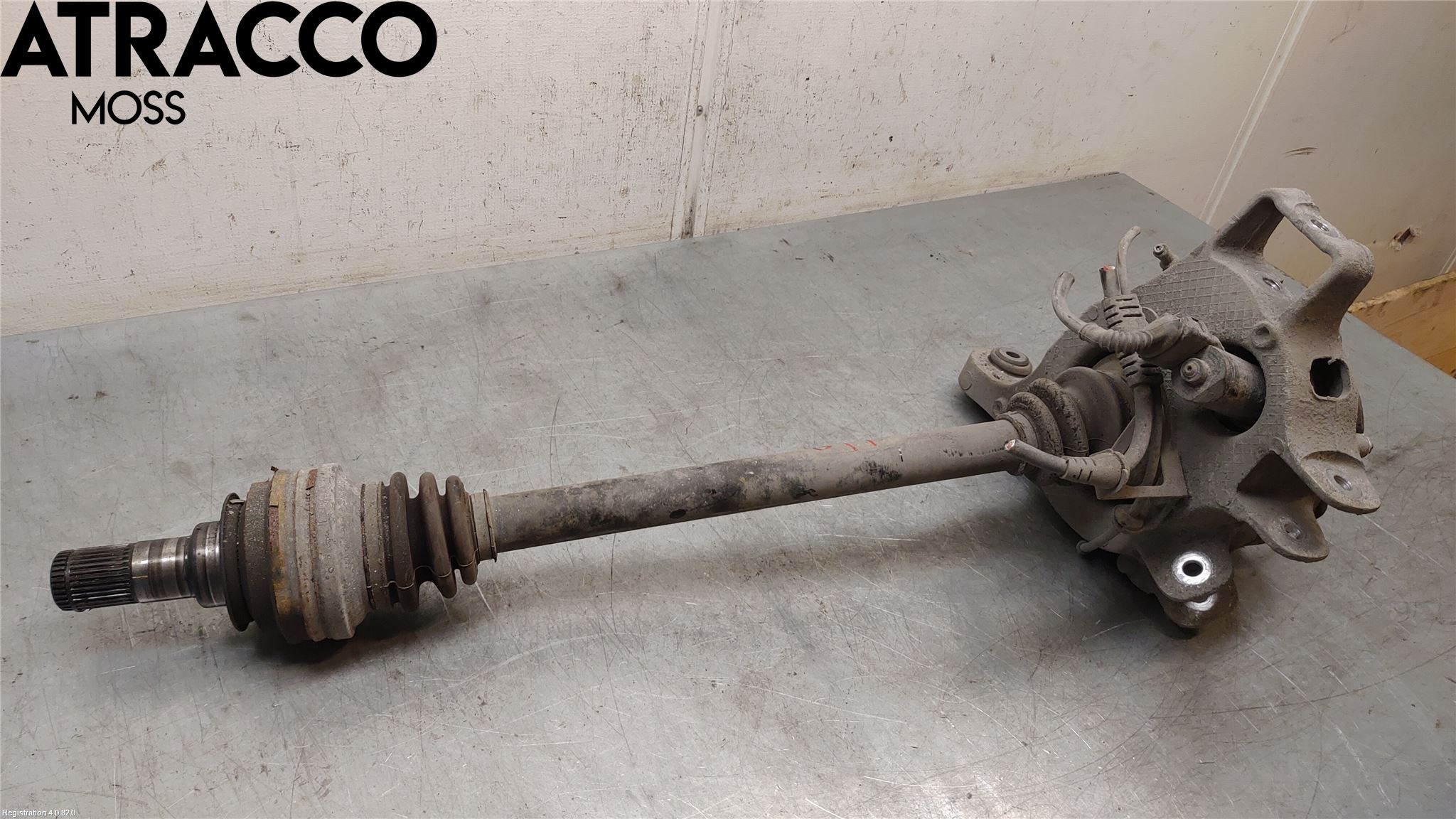 Porsche PANAMERA 09- Spindel Hb