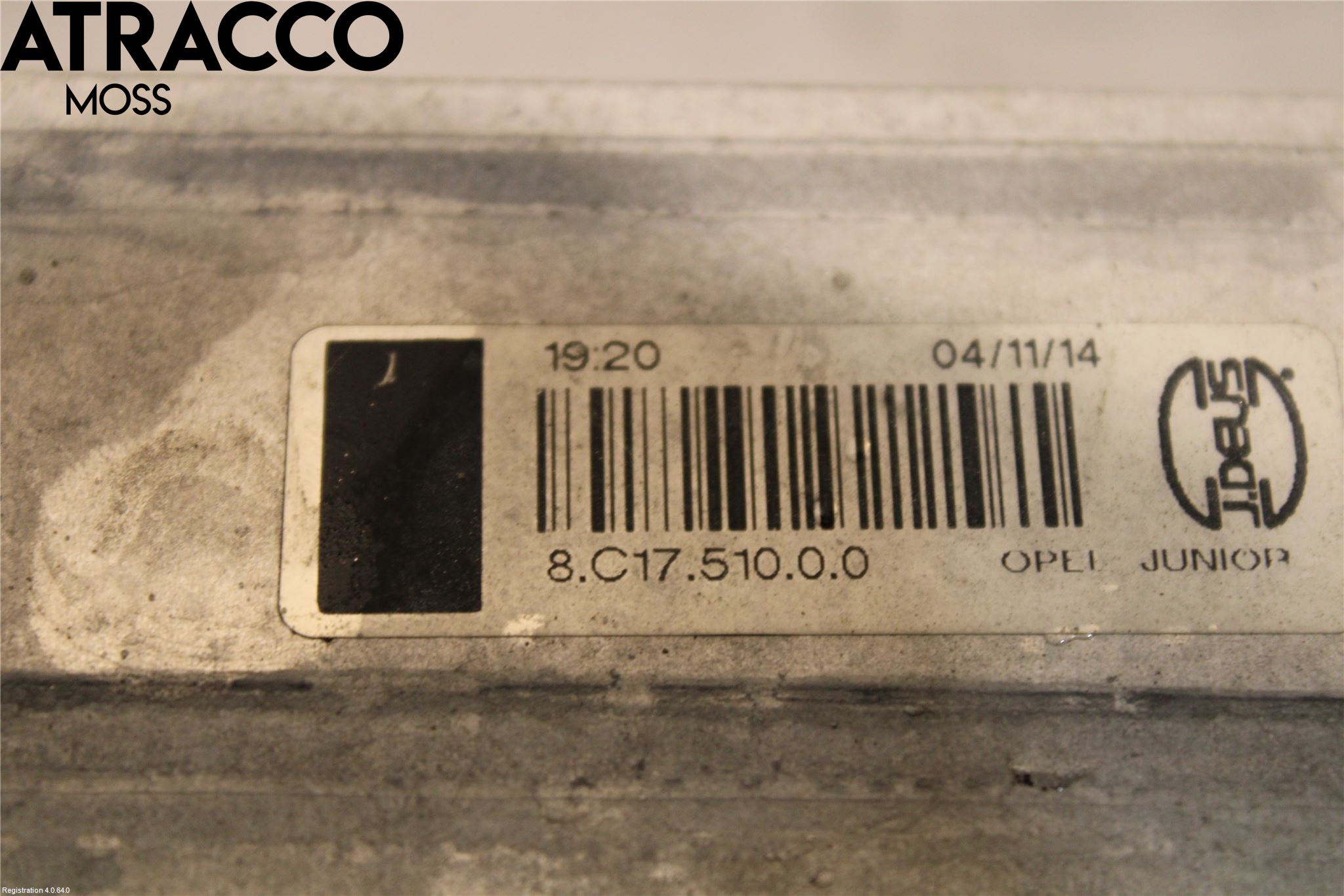 Opel CORSA E 15-19 Intercooler Radiator