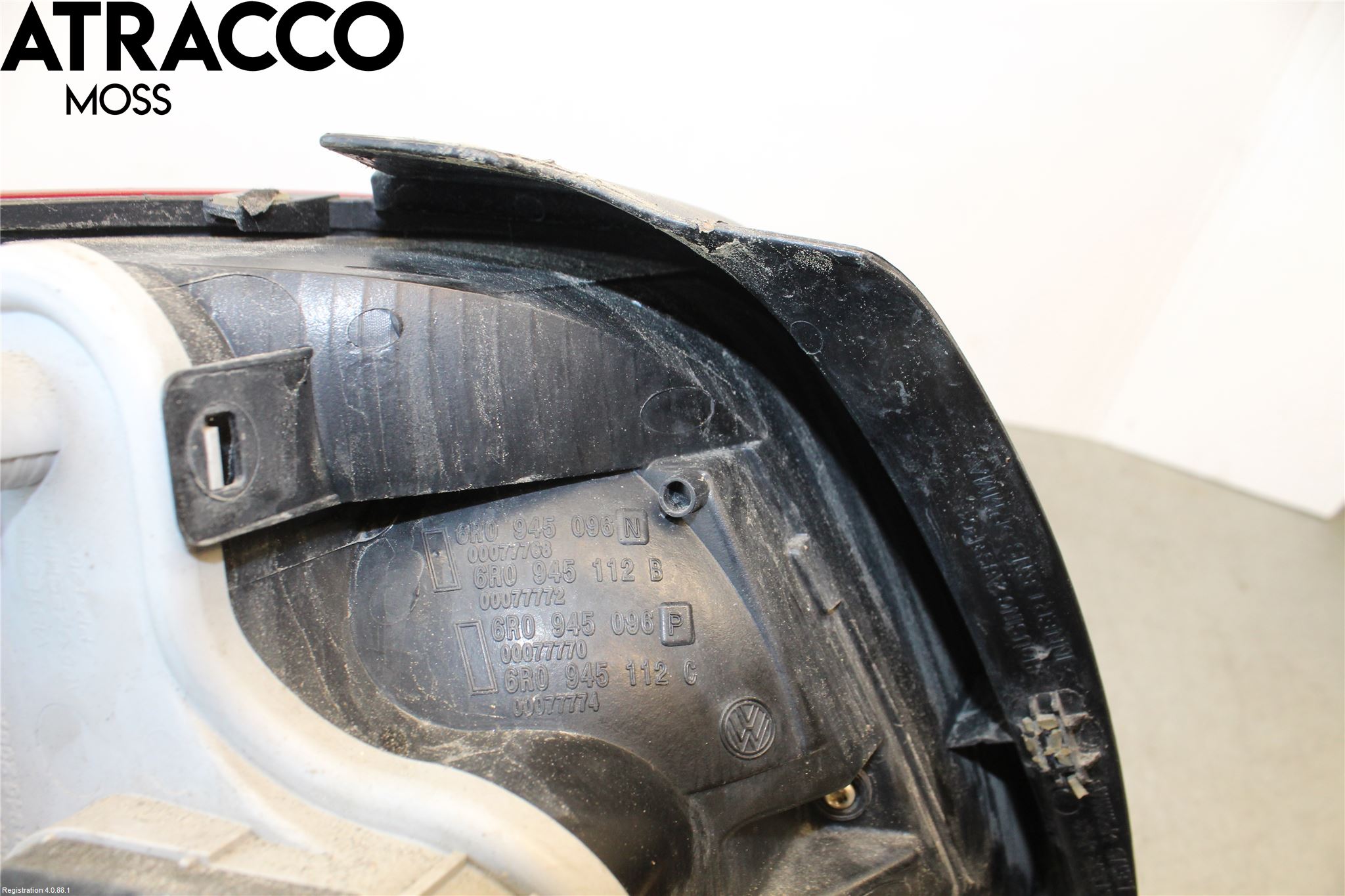 Volkswagen VW POLO 10-17 Baklykt Høyre