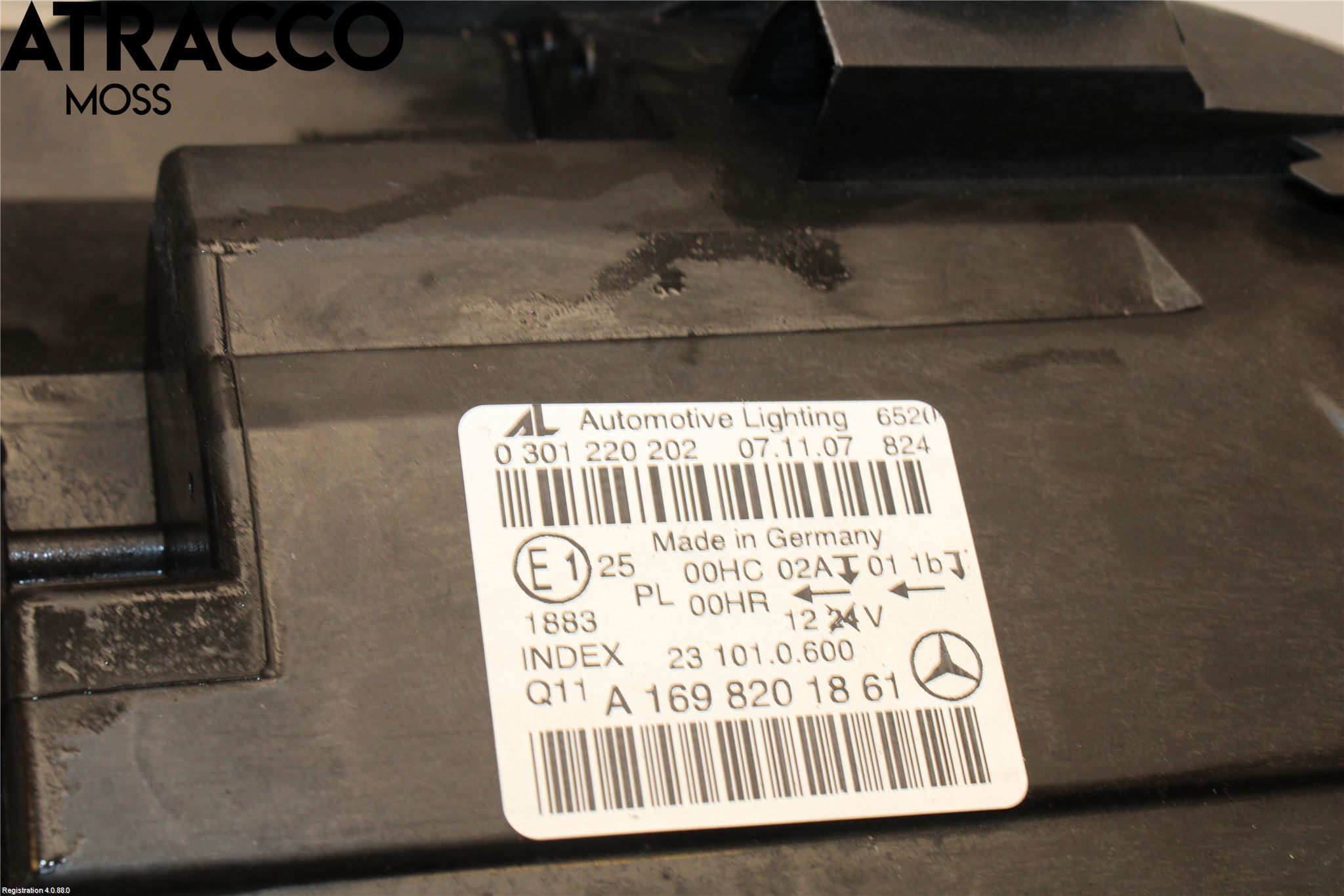 Mercedes-Benz MB B-KLASS (W245) 05-12 Frontlykt Høyre