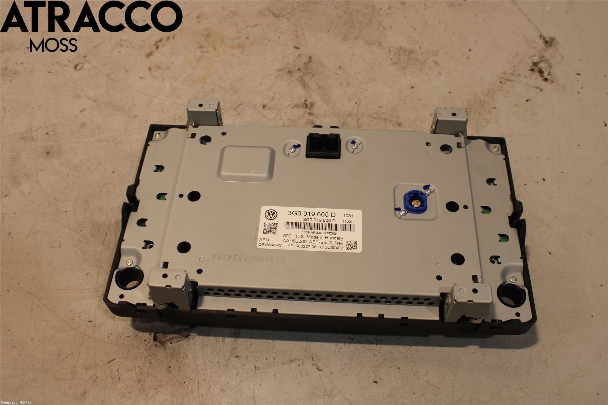 Volkswagen VW PASSAT 15-19 Multifunktionsdisplay