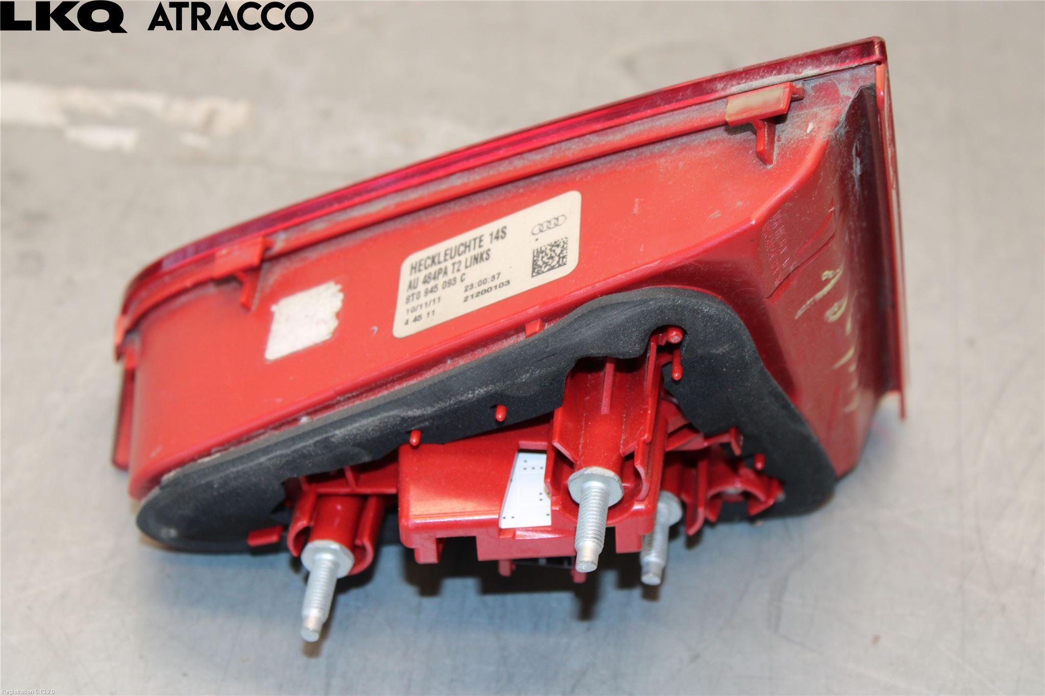 Audi A5 07-16 Baklykt Venstre