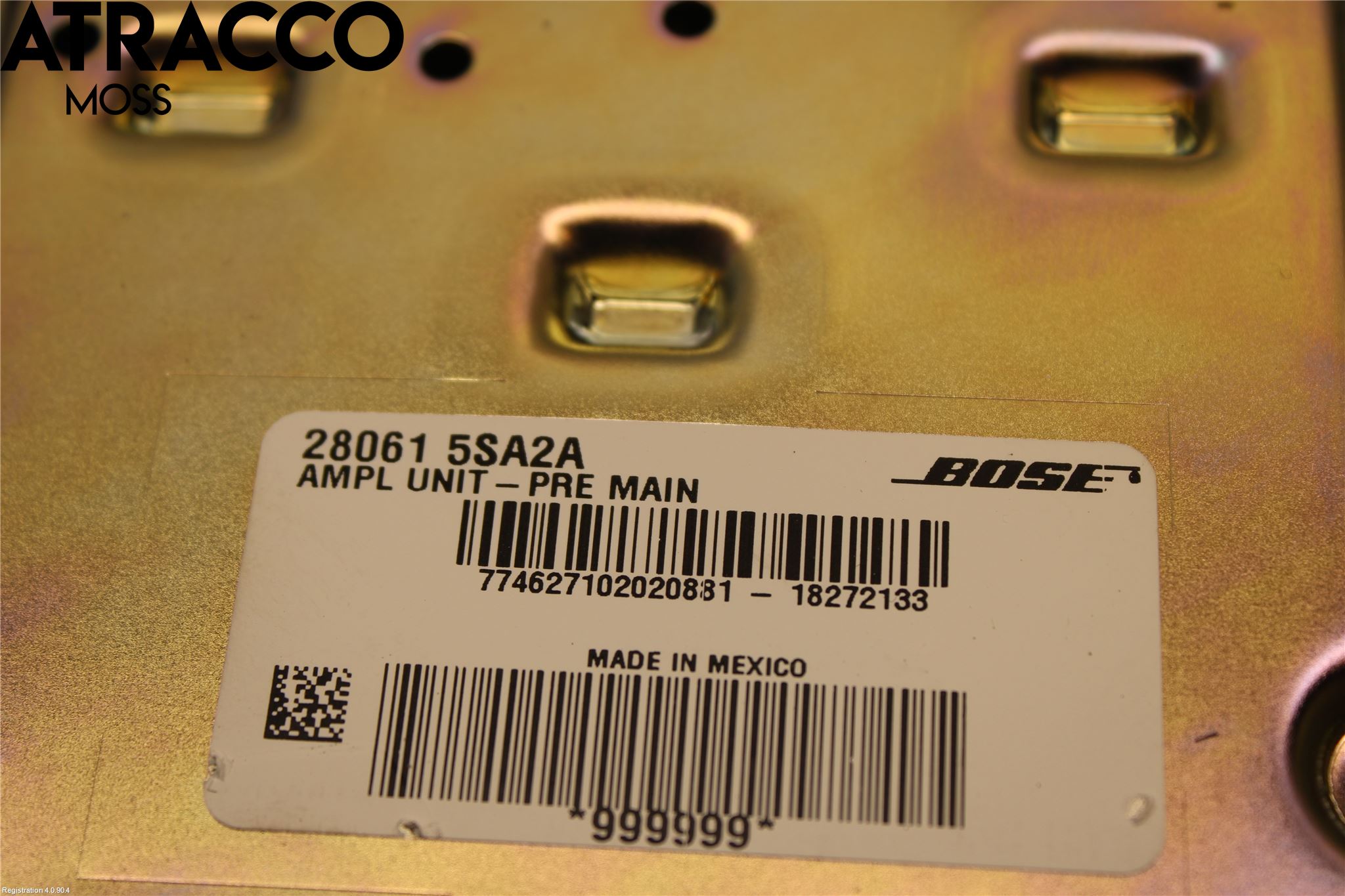 Nissan LEAF 18- Stereo Forsterker