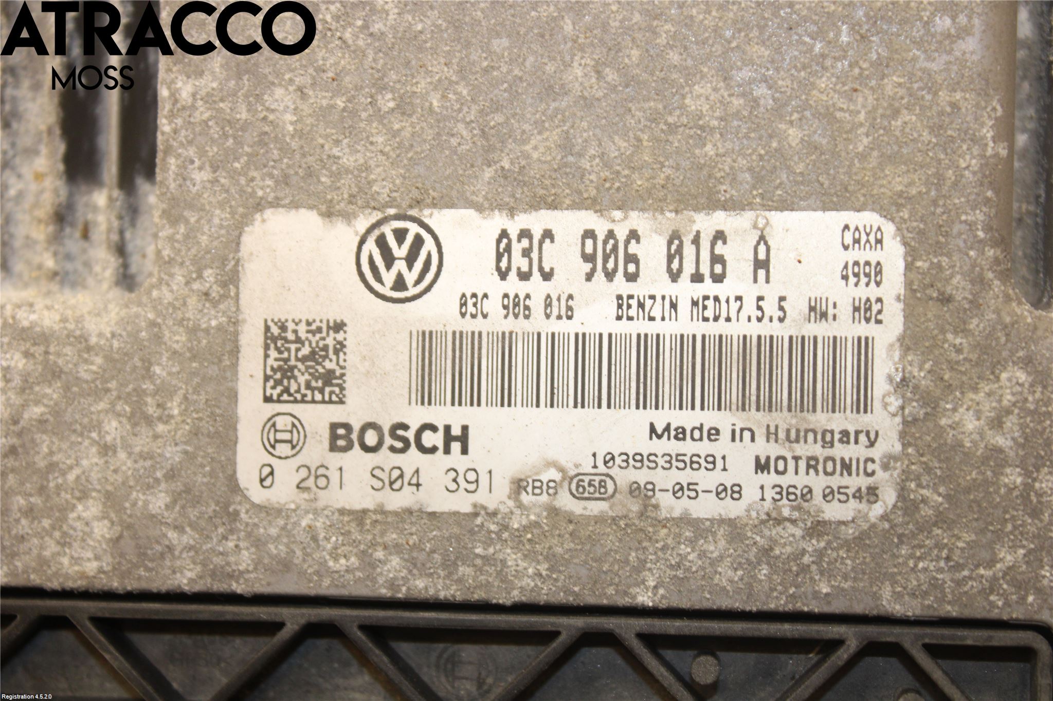 Volkswagen VW GOLF VI 09-13 Styreenhet Innsprøytning