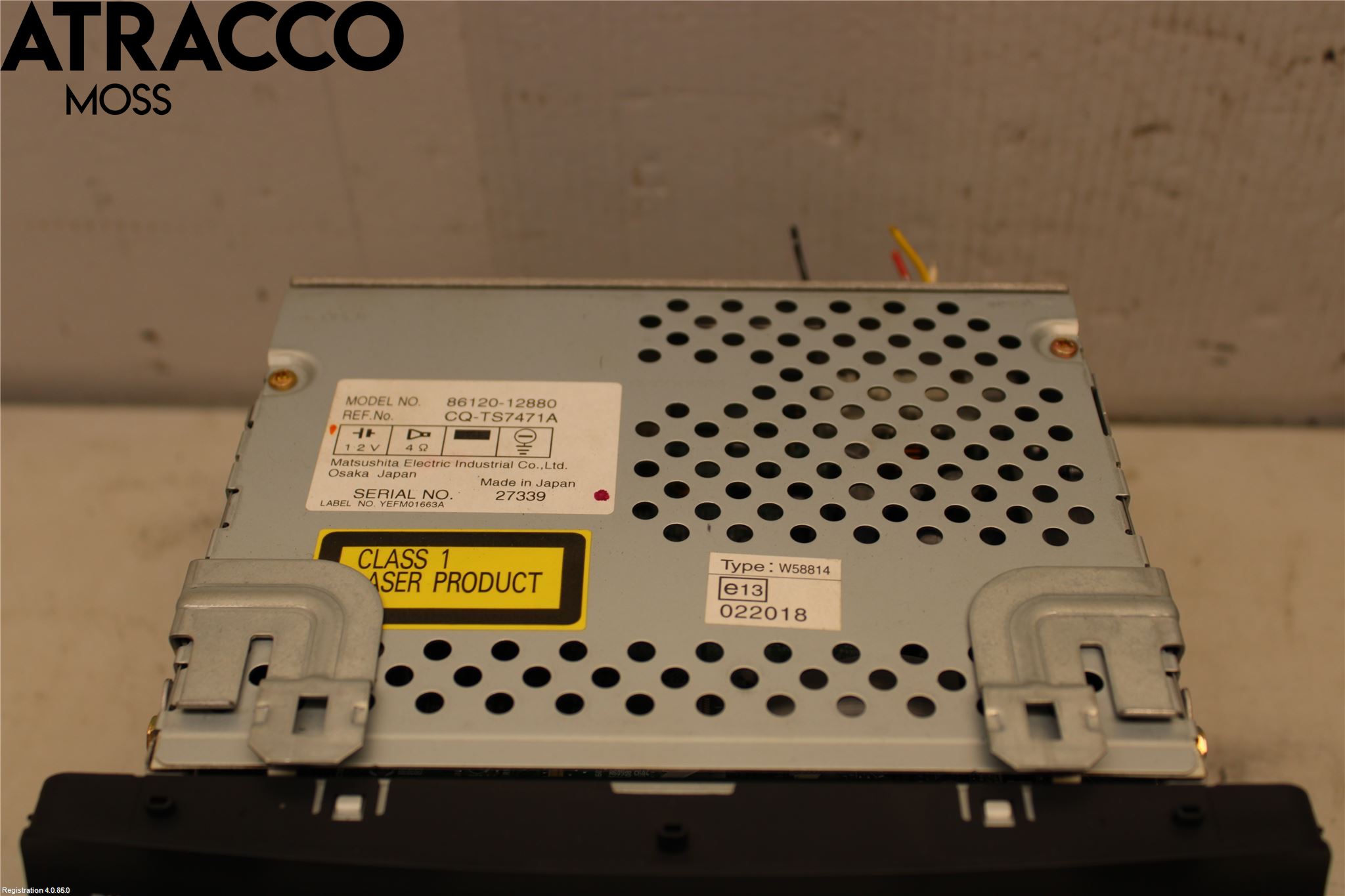 Toyota COROLLA 02-07 Stereo Radio