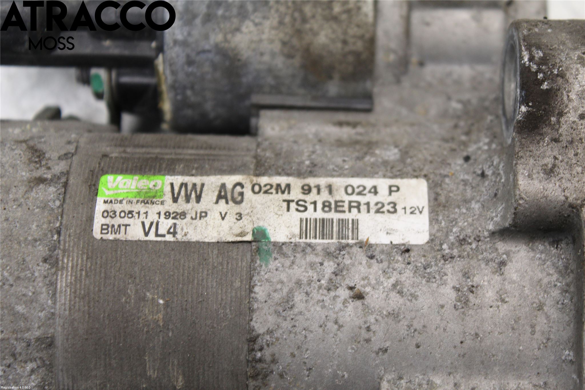 Volkswagen VW GOLF VI 09-13 Startmotor Diesel