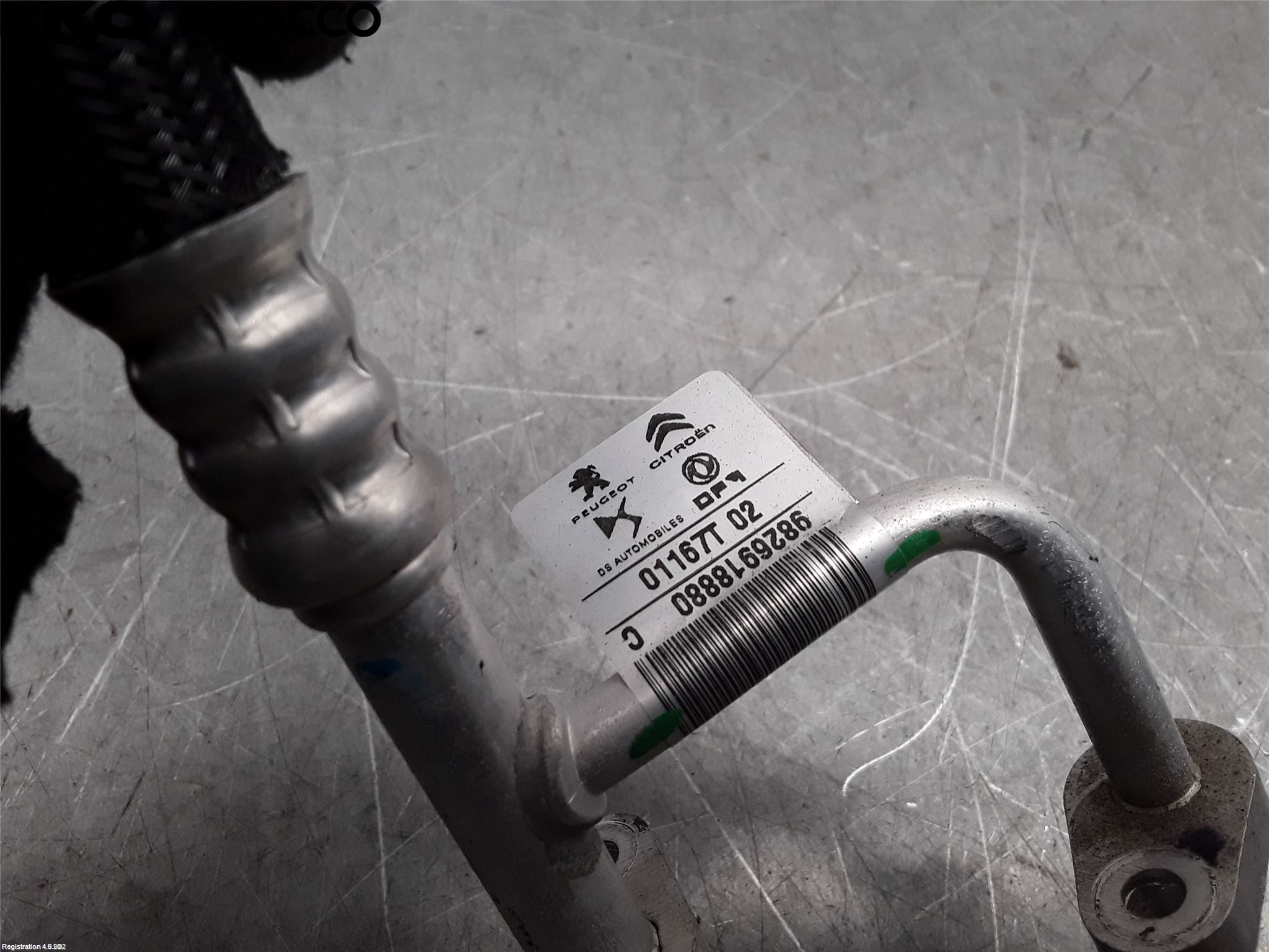 Peugeot 2008/E-2008 20- Varme Ac Slange - Rør