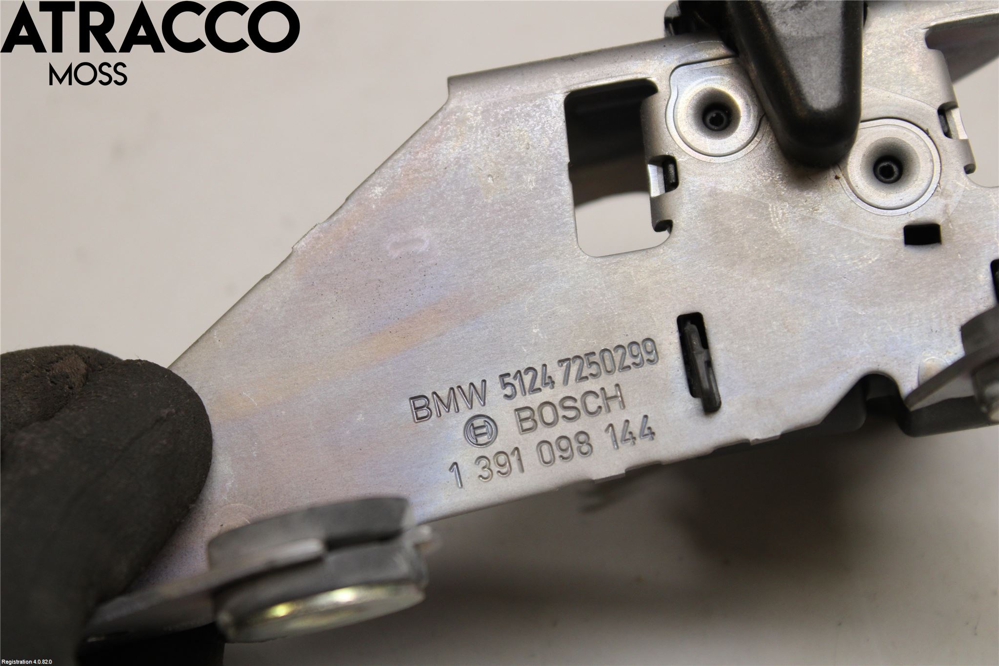 BMW 5 F10/F11/F18 09-17 Bakluke-Lokk Låsekasse