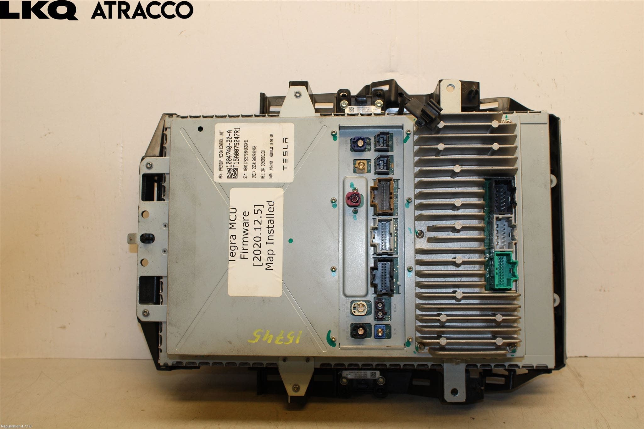 Tesla MODEL S 13- Multifunktionsdisplay