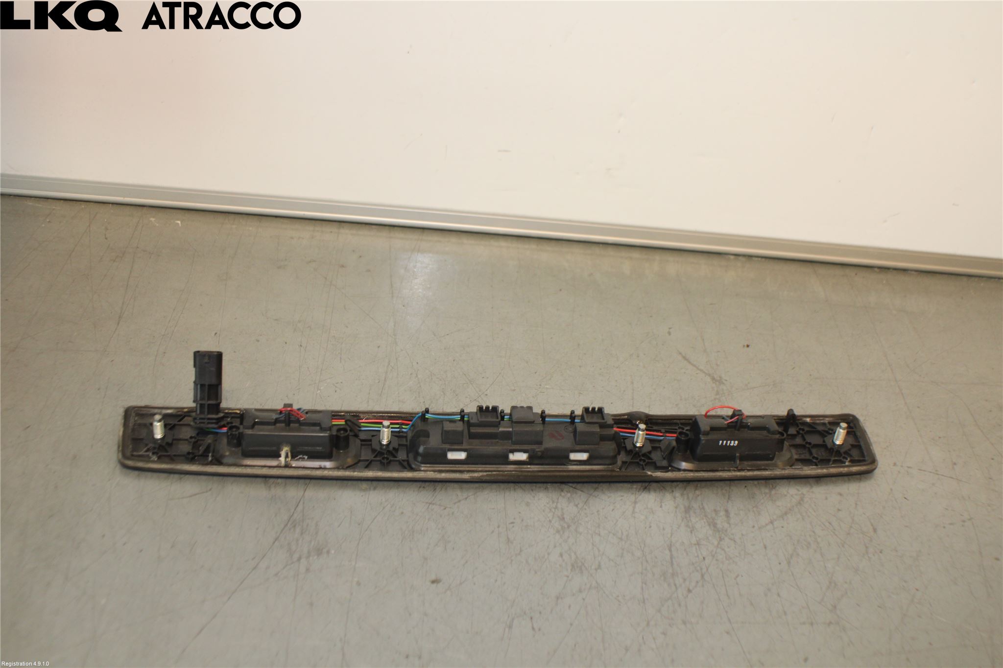 Volvo V70 08-13 Refleksplate - Skiltplate