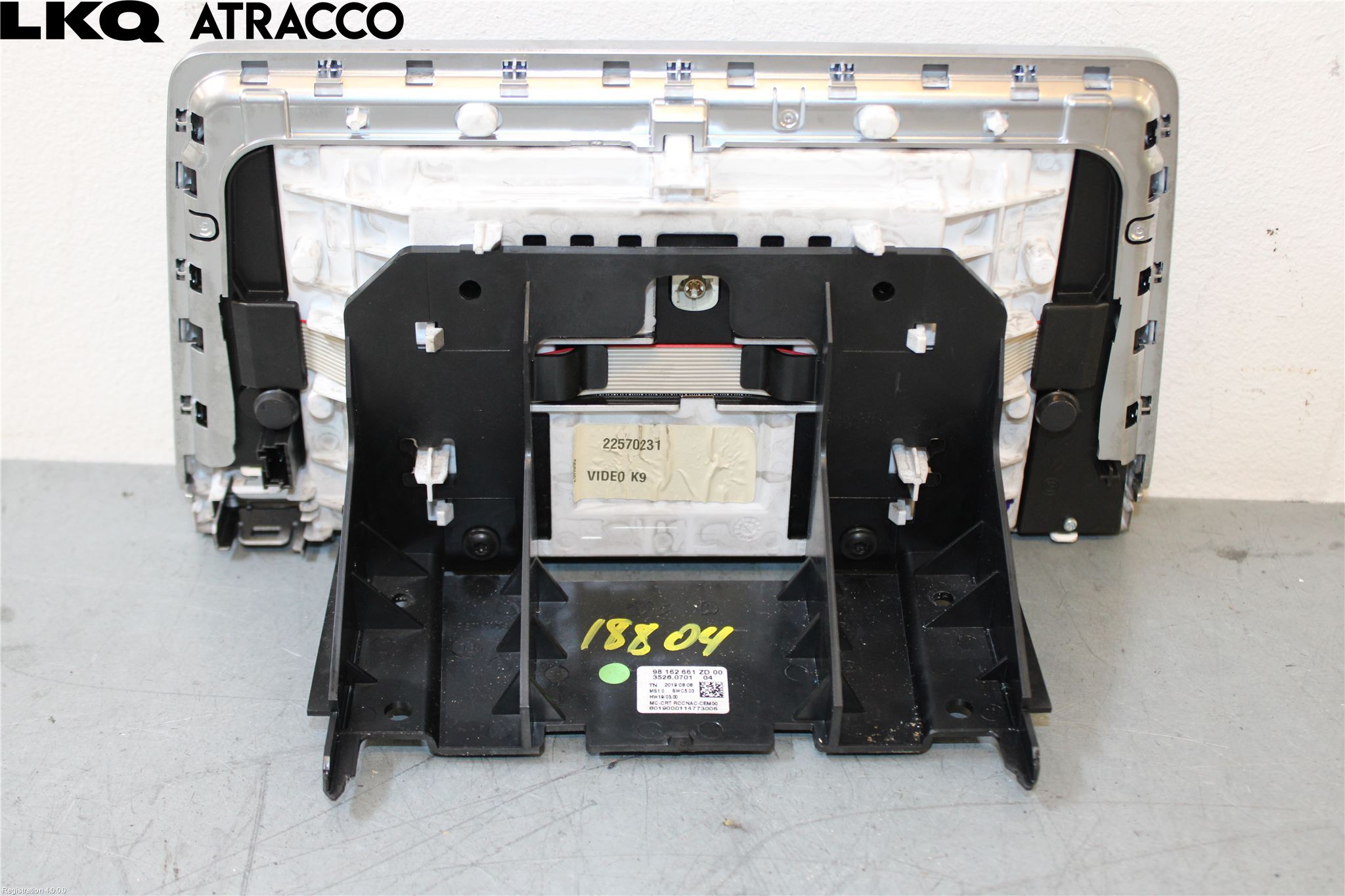 Peugeot PARTNER/E-PARTNER 19- Multifunktionsdisplay