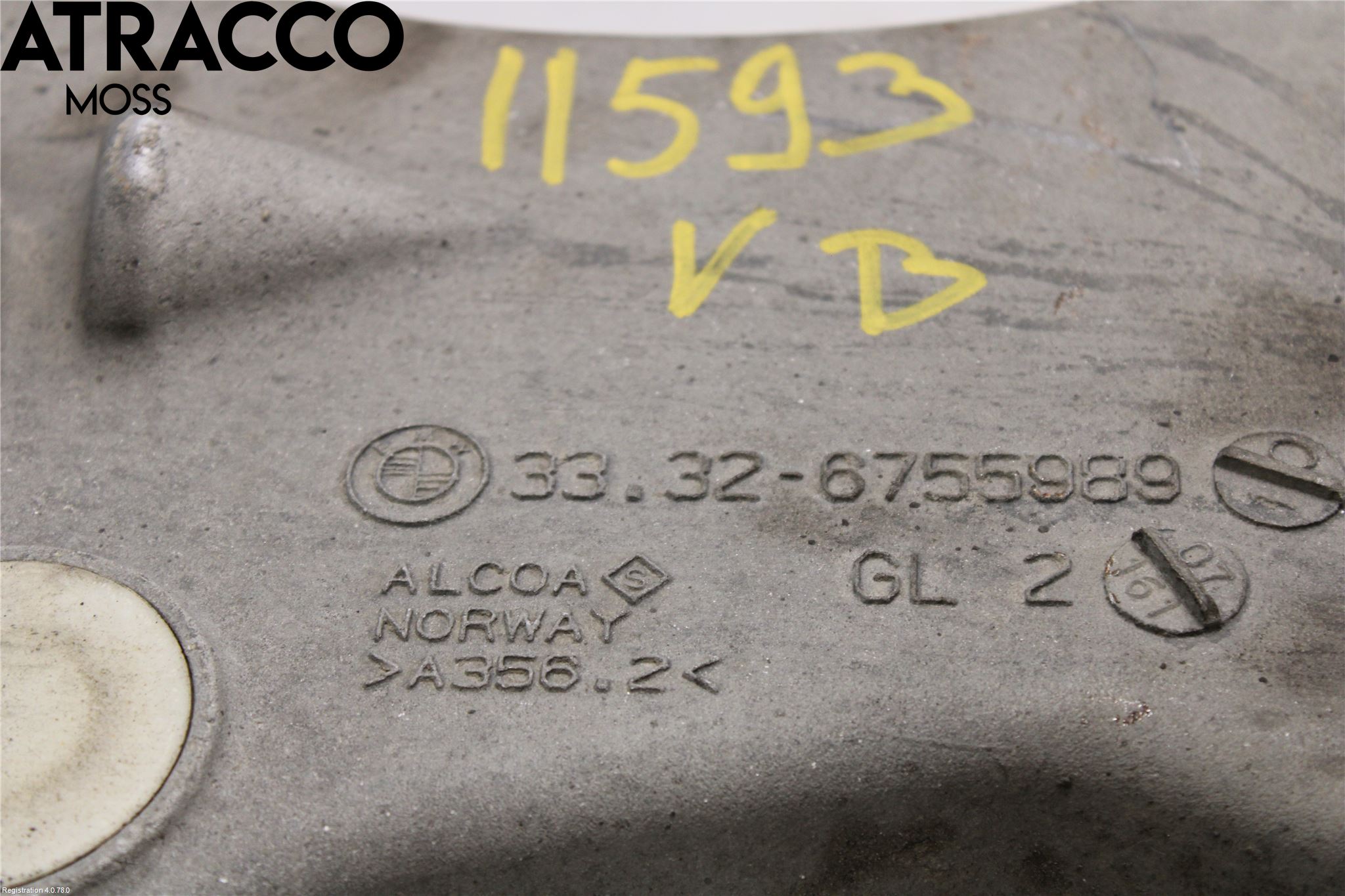 BMW 5 E60/61 Sed/Tou 02-10 Bærearm Bak Venstre