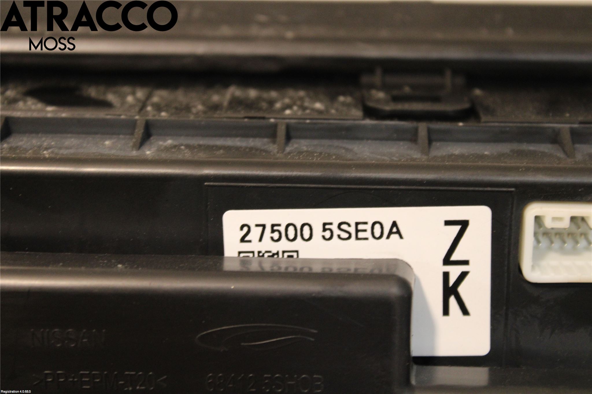 Nissan LEAF 18- Varme Ac Betjening-Display