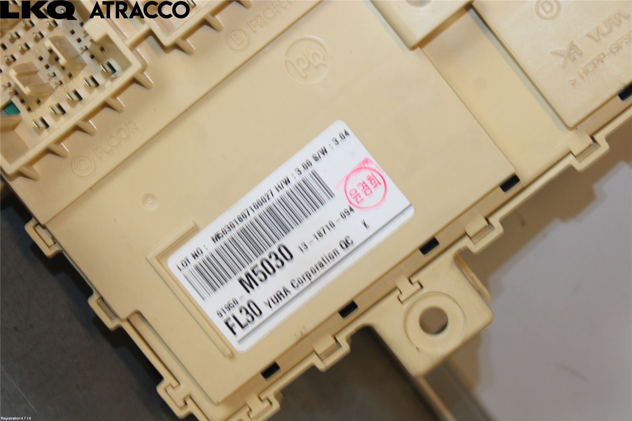 Hyundai NEXO 18->> Sikringsboks - Elsentral