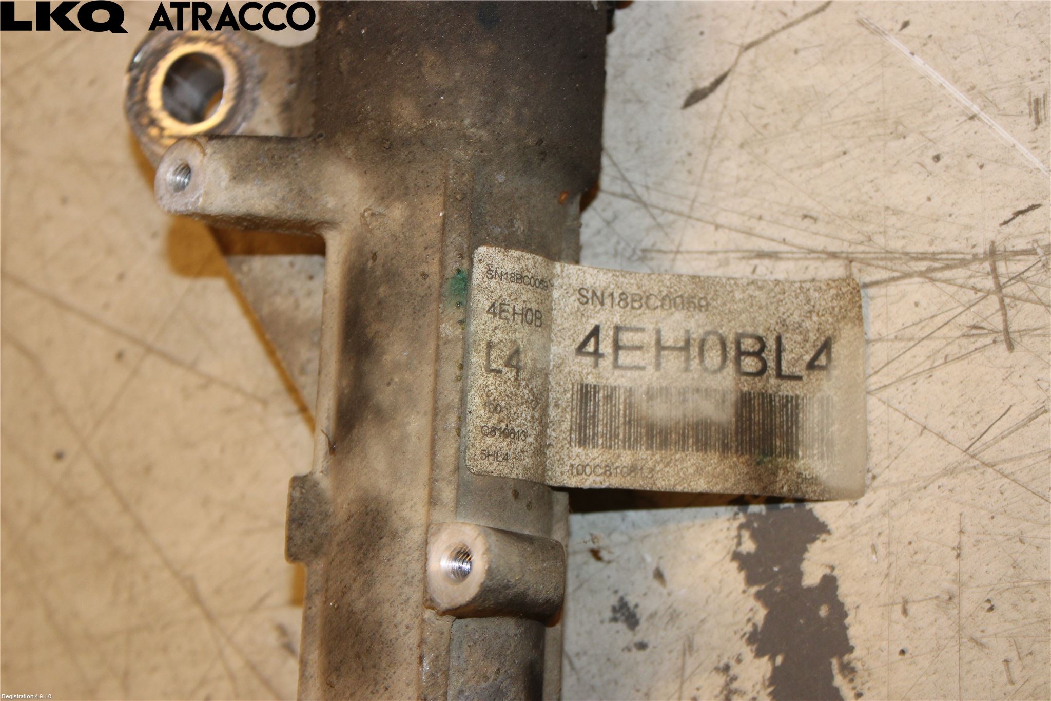 Nissan QASHQAI 14-17 Servo Snekke - Tannstang