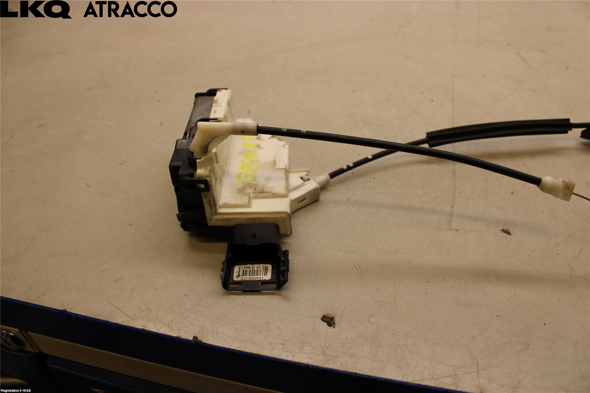 Peugeot PARTNER 08-15 Dørlås - Låsekasse