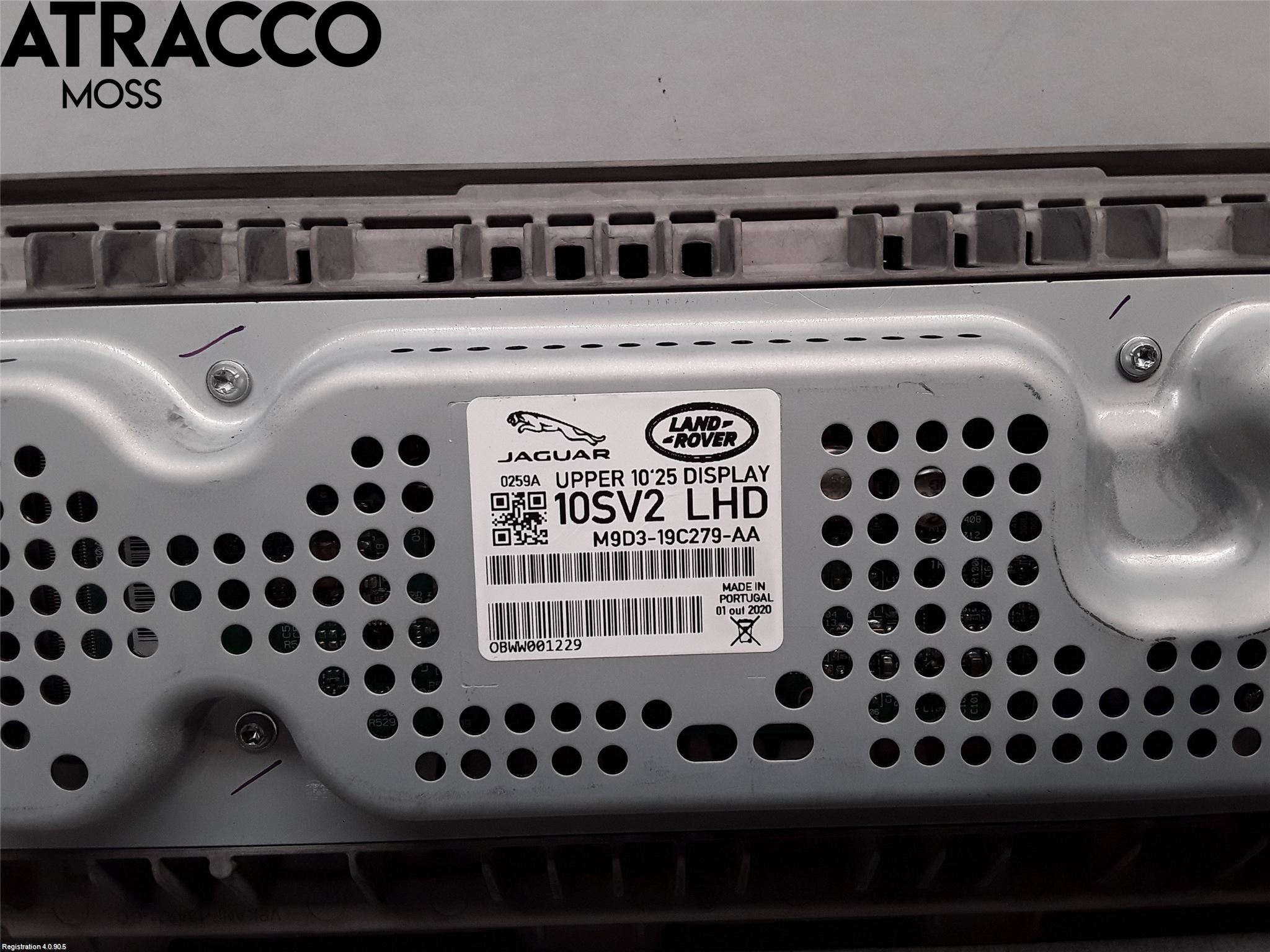 Jaguar I-PACE 18- Multifunktionsdisplay