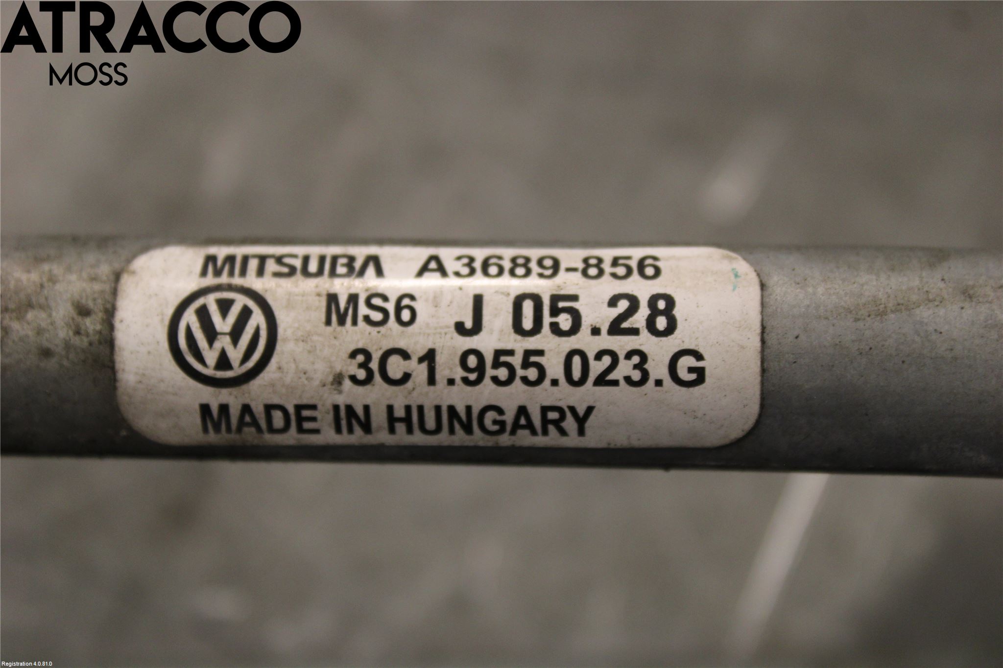 Volkswagen VW PASSAT 05-11 Viskermotor Frontrute