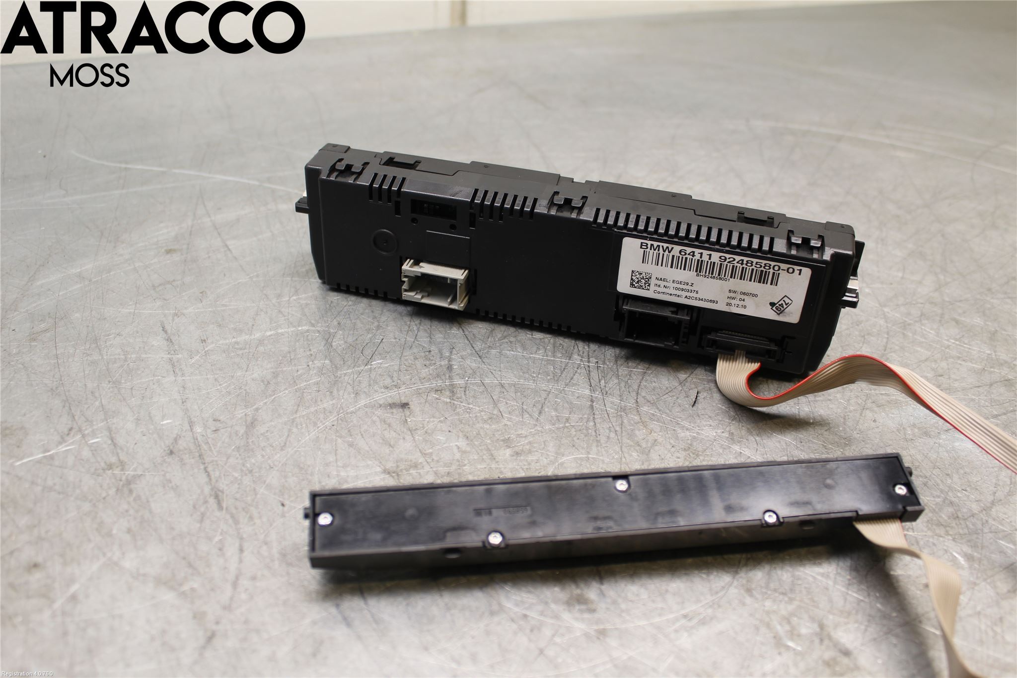 BMW X1 E84 10-15 Varme Ac Betjening-Display