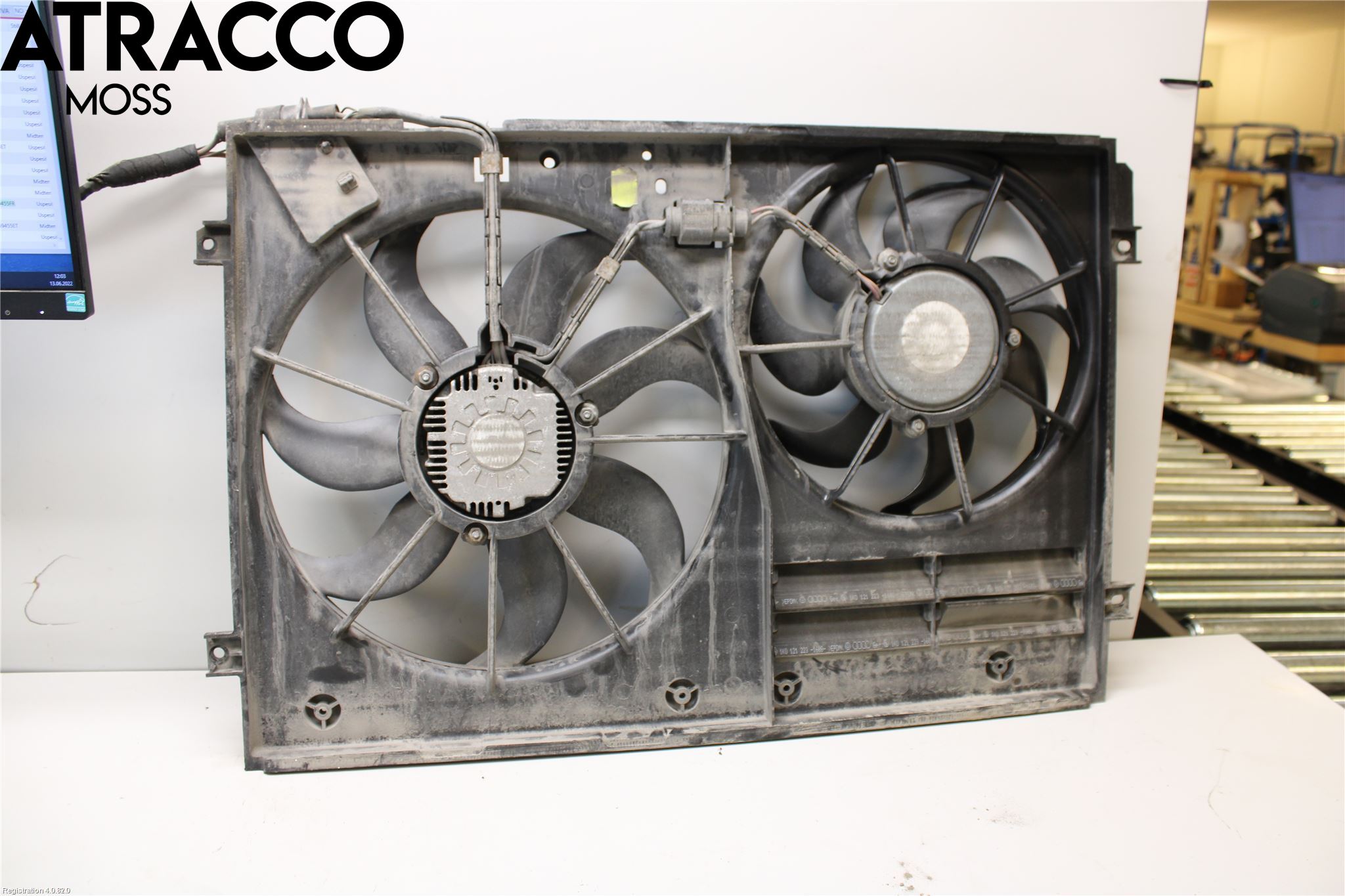 Audi A3/S3 05-13 Kjølevifte Elektrisk