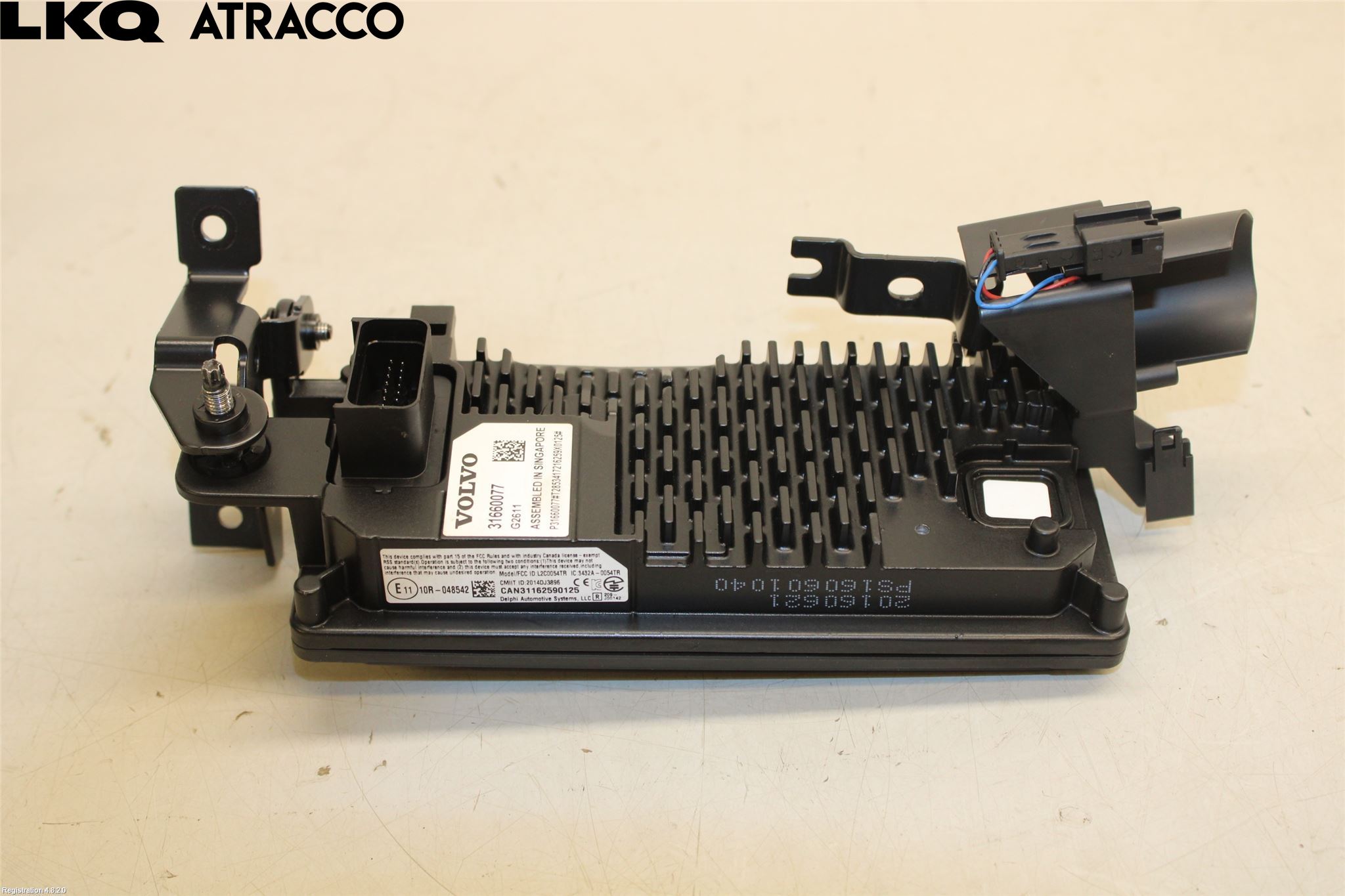 Volvo S90 17->> Sensor Kollisjonsbeskyttelse