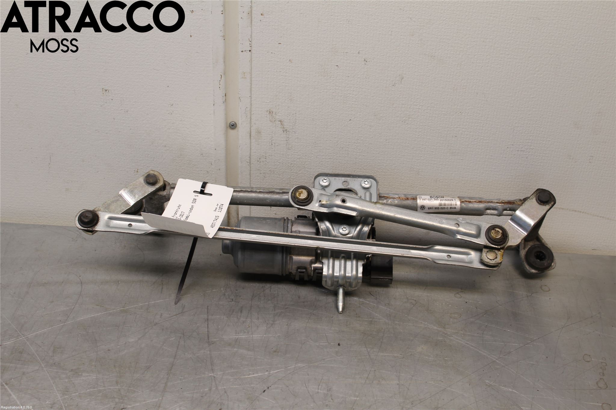 Volkswagen VW POLO 10-17 Viskermotor Frontrute