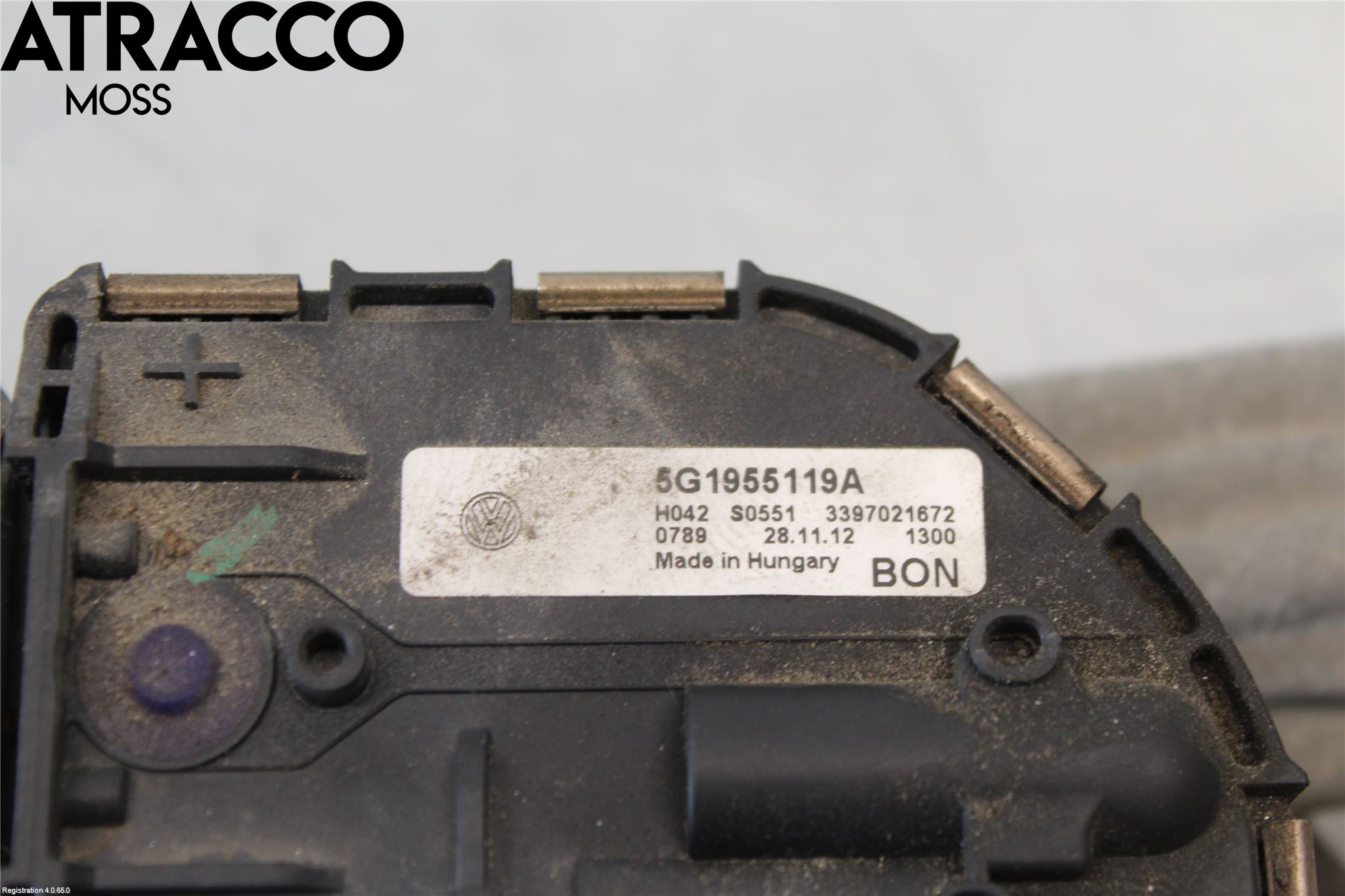 Volkswagen VW GOLF / E-GOLF VII 13-20 Viskermotor Frontrute