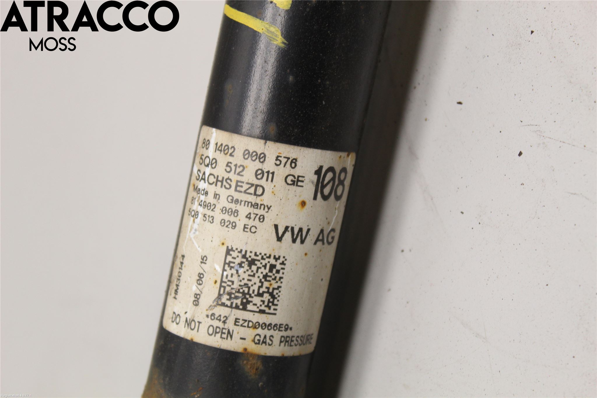 Audi A3/S3 8V 13-20 Støtdemper Bak