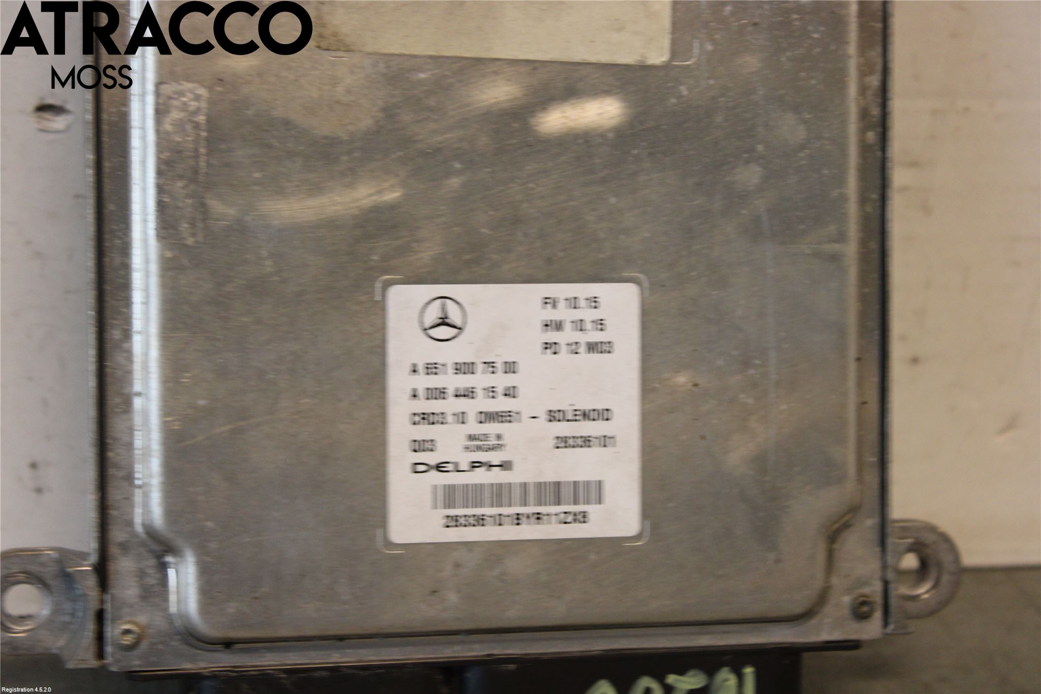 Mercedes-Benz MB C-KLASS (W204) 07-15 Styreenhet Innsprøytning