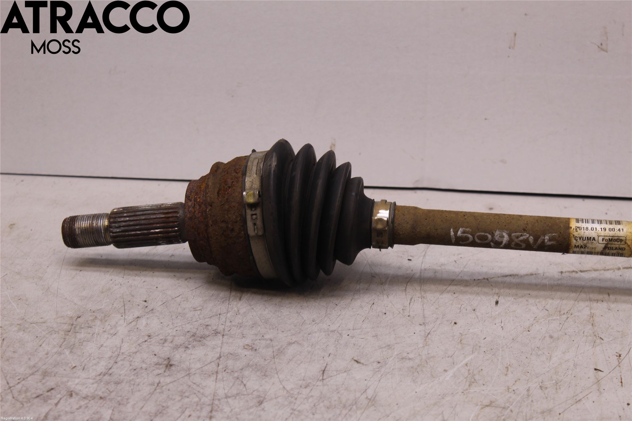 Ford FIESTA (VII) 18-23 Drivaksel Foran Kompl Venstre