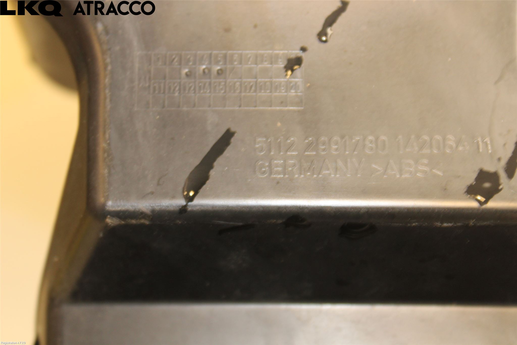 BMW X1 E84 10-15 Støtfangerfeste Bak Høyre