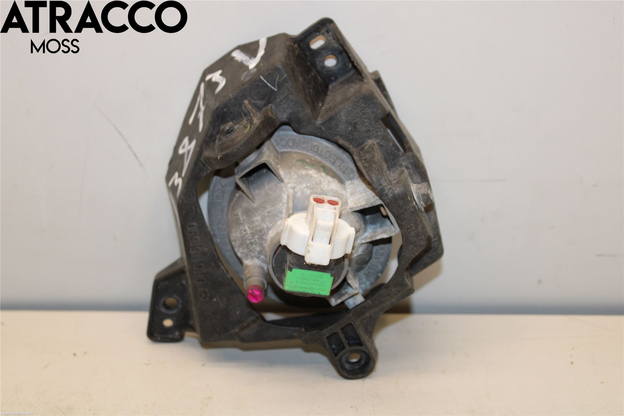 Mazda 2 (DE) 08-15 Frontlykt-Kurve-Tåkelys