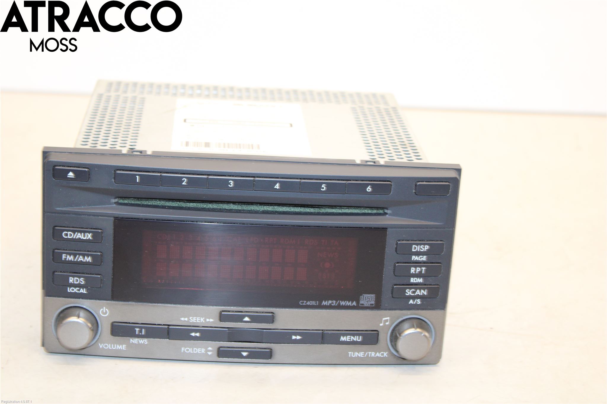 Subaru IMPREZA III 08-11 Stereo Radio Med Cd