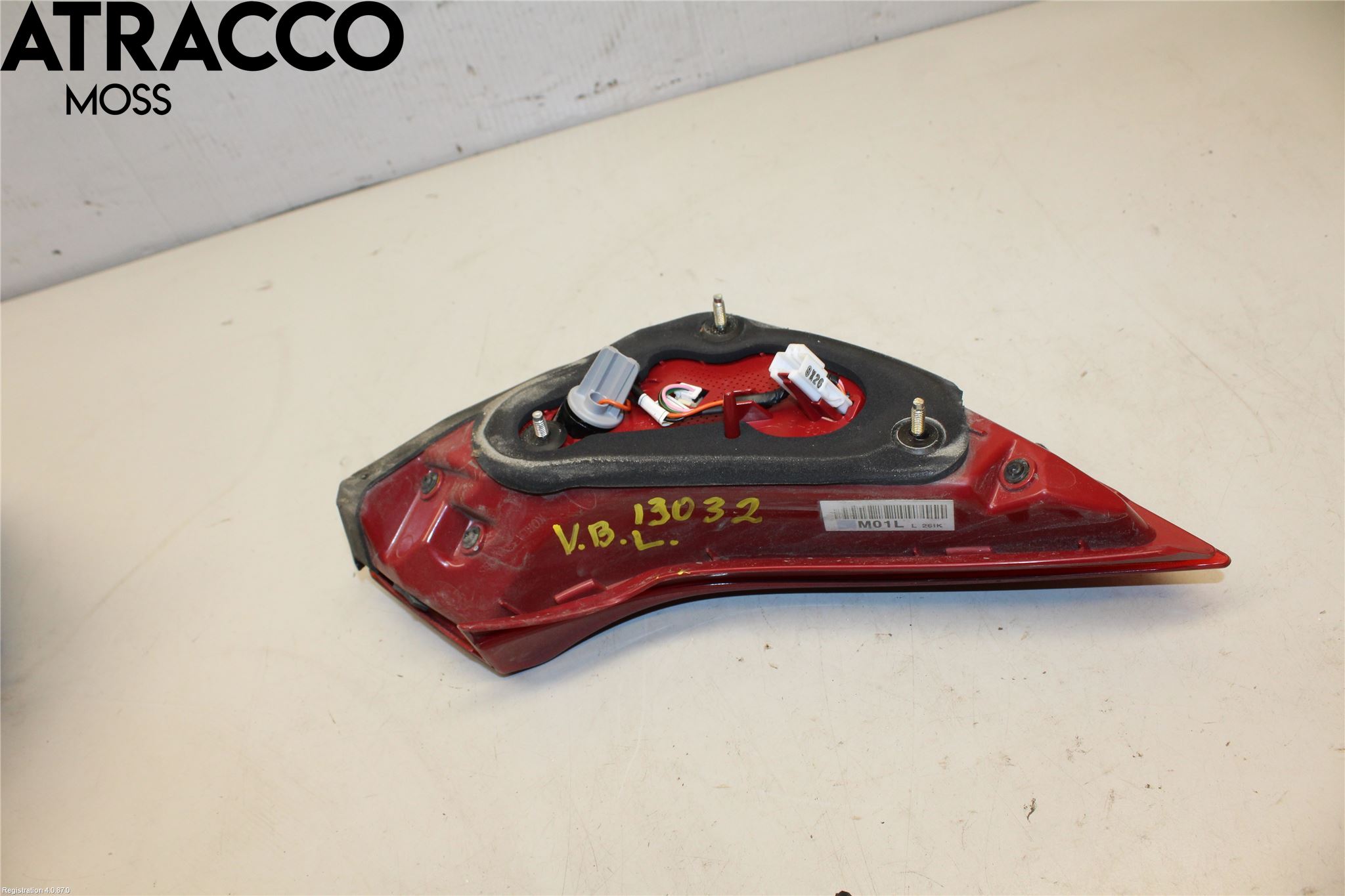 Hyundai IONIQ AE 17-22 Baklykt Venstre  På Luke(Indre