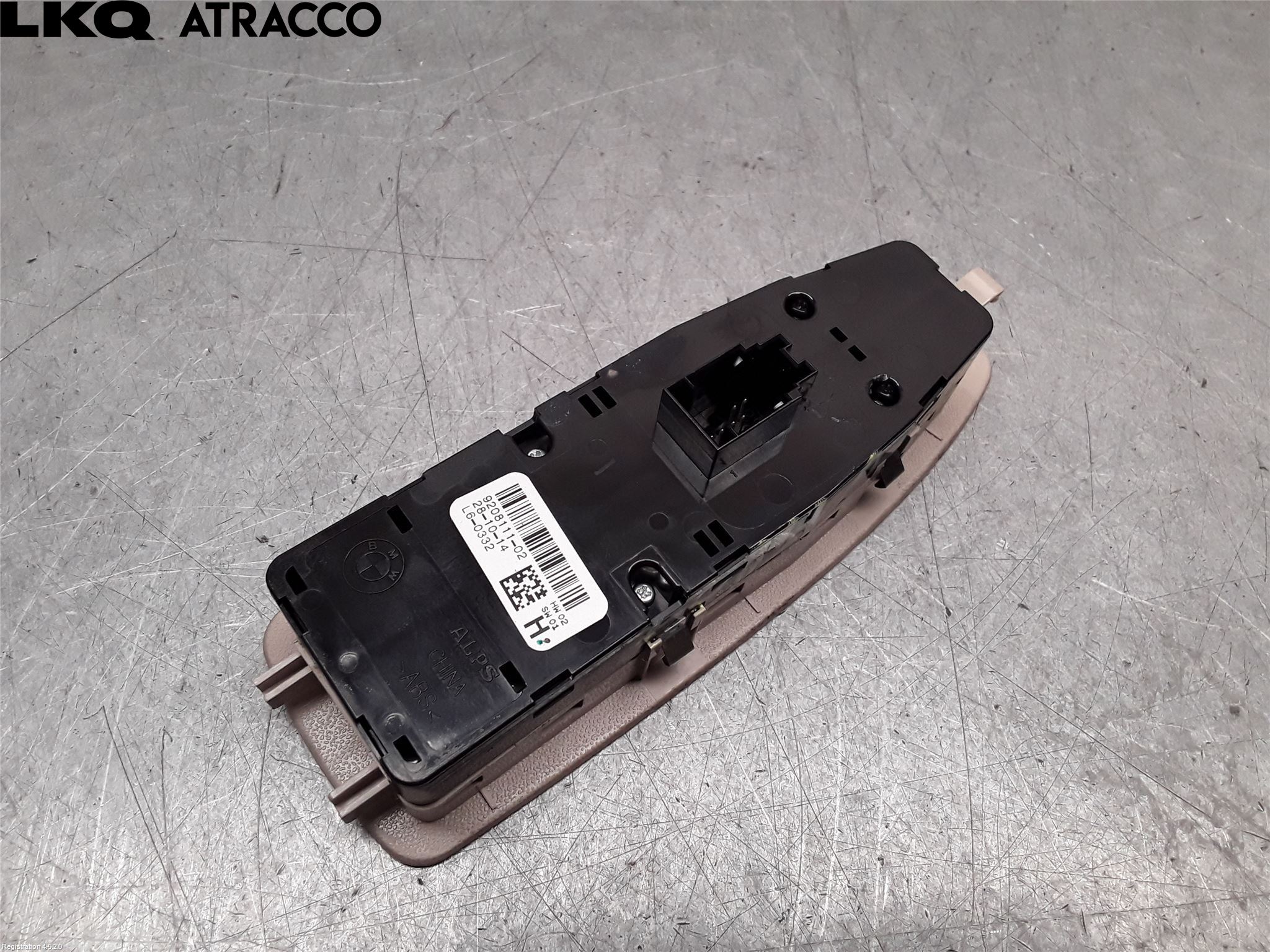 BMW 3 F30/F31/F80 12-19 Bryter Vindusheis