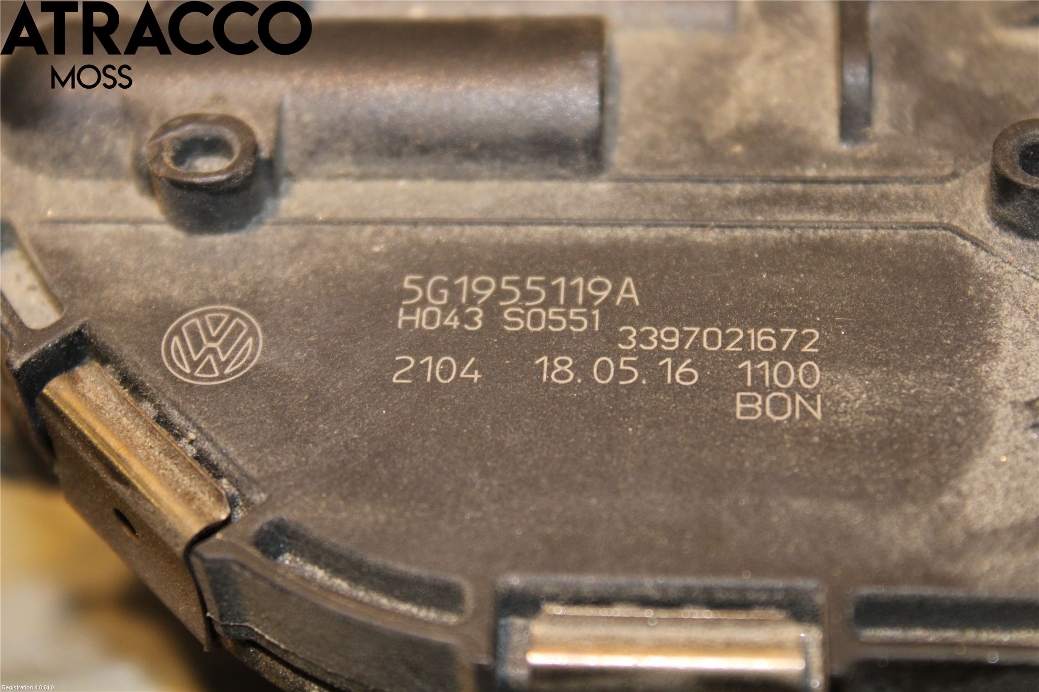 Volkswagen VW GOLF / E-GOLF VII 13-20 Viskermotor Frontrute